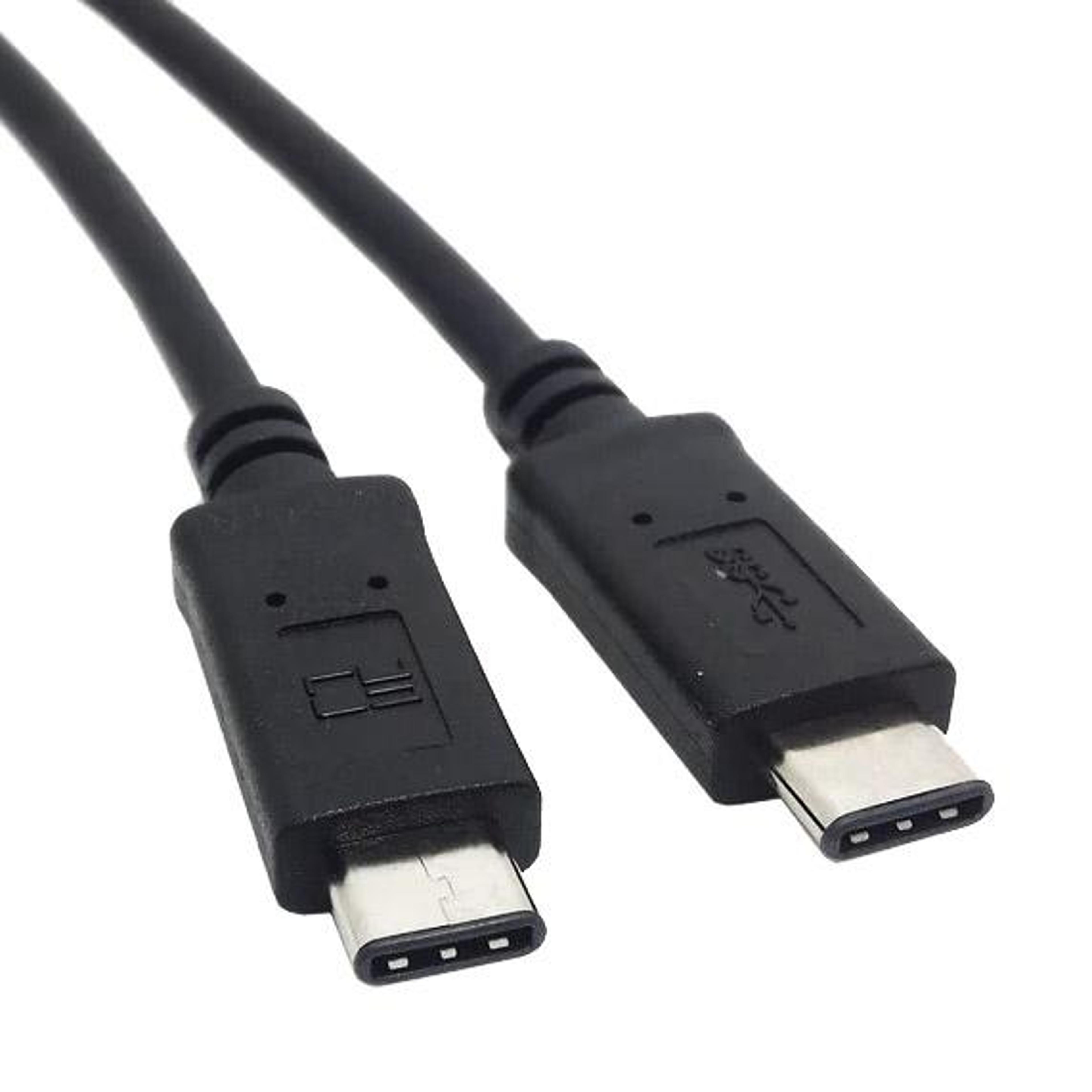 1m usb c extension cable fast data transfer 10gbps reversible type c cable