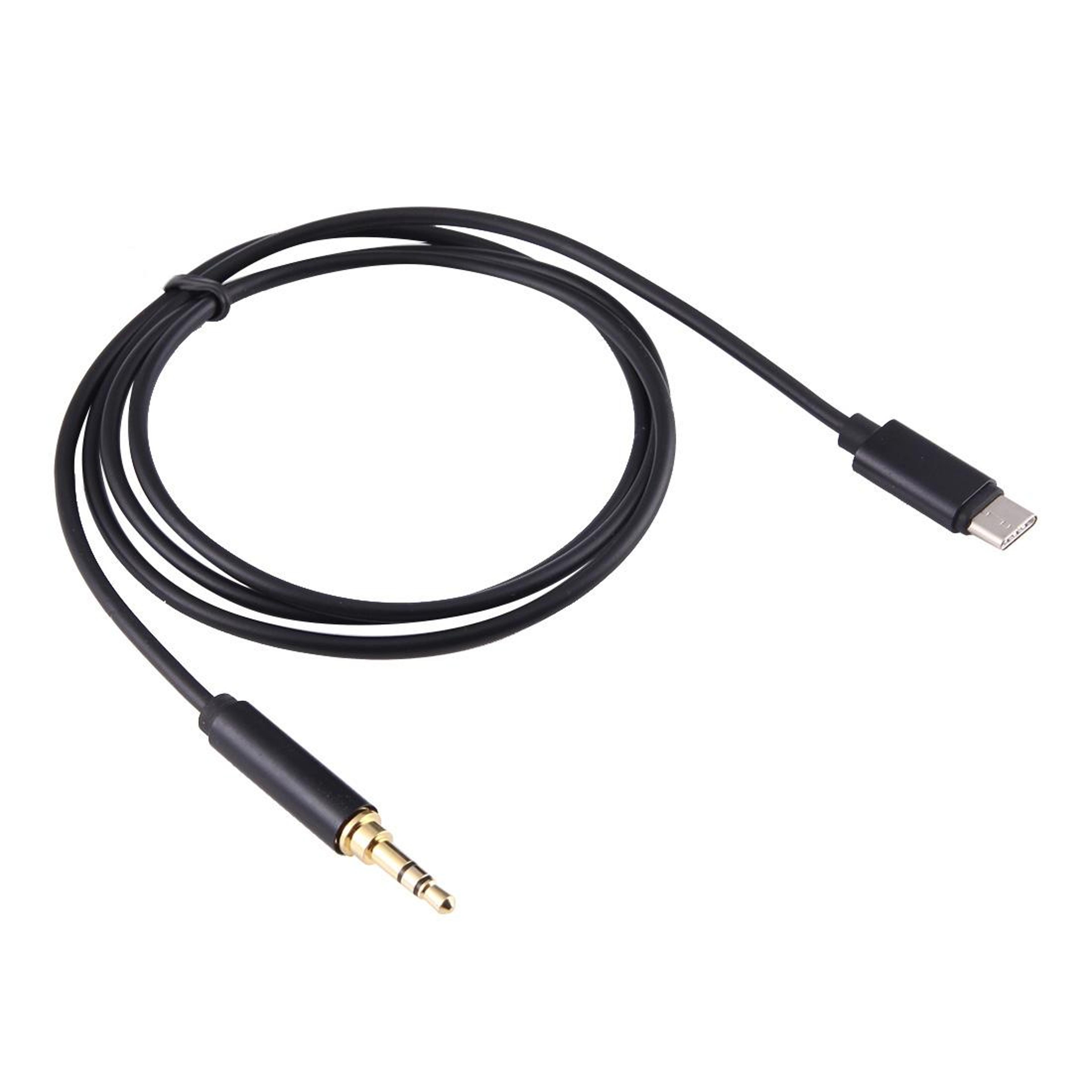 1m usb-c to 3.5mm audio adapter cable for headphones and speakers