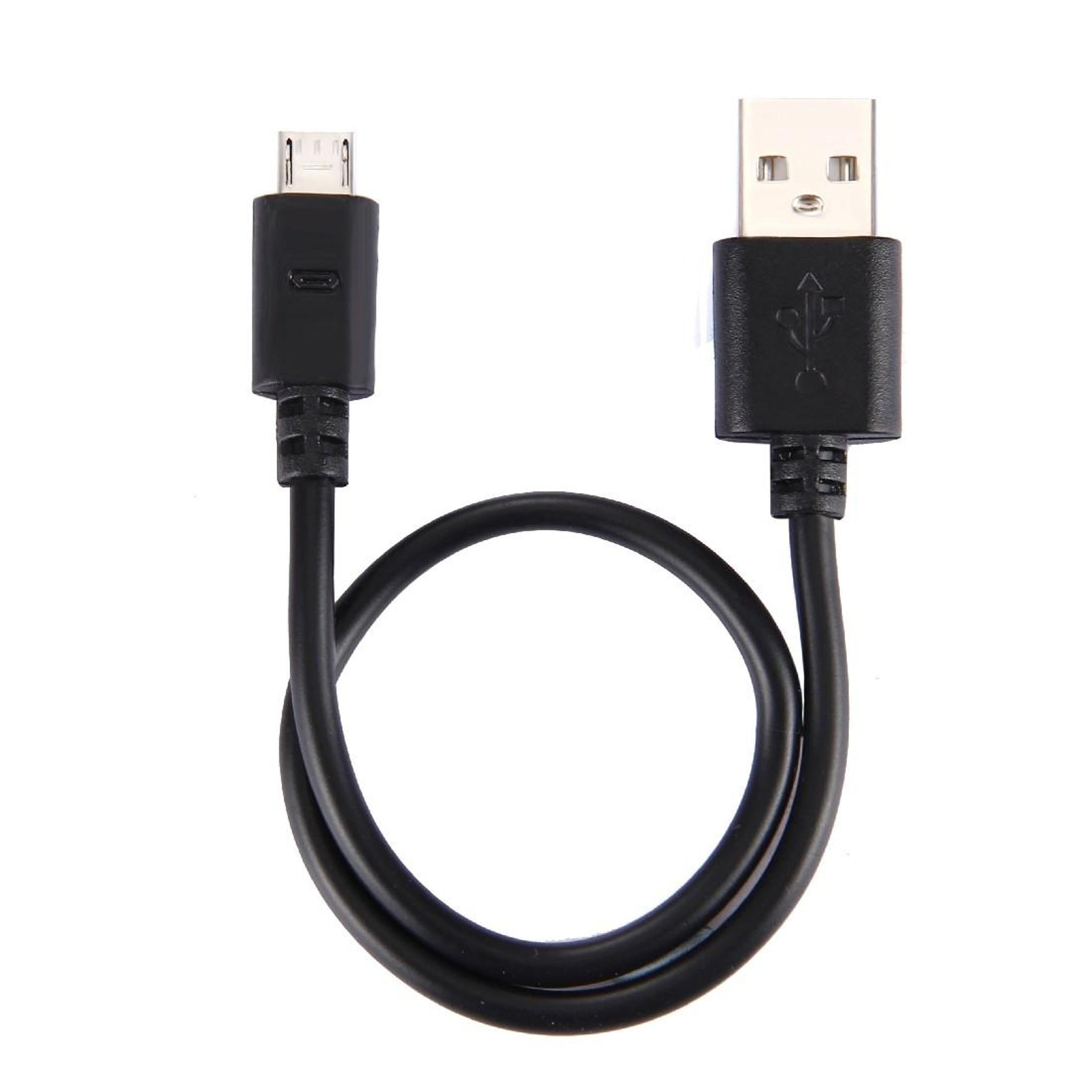 compact micro usb charging cable 30cm fast sync durable usb 2.0 cord