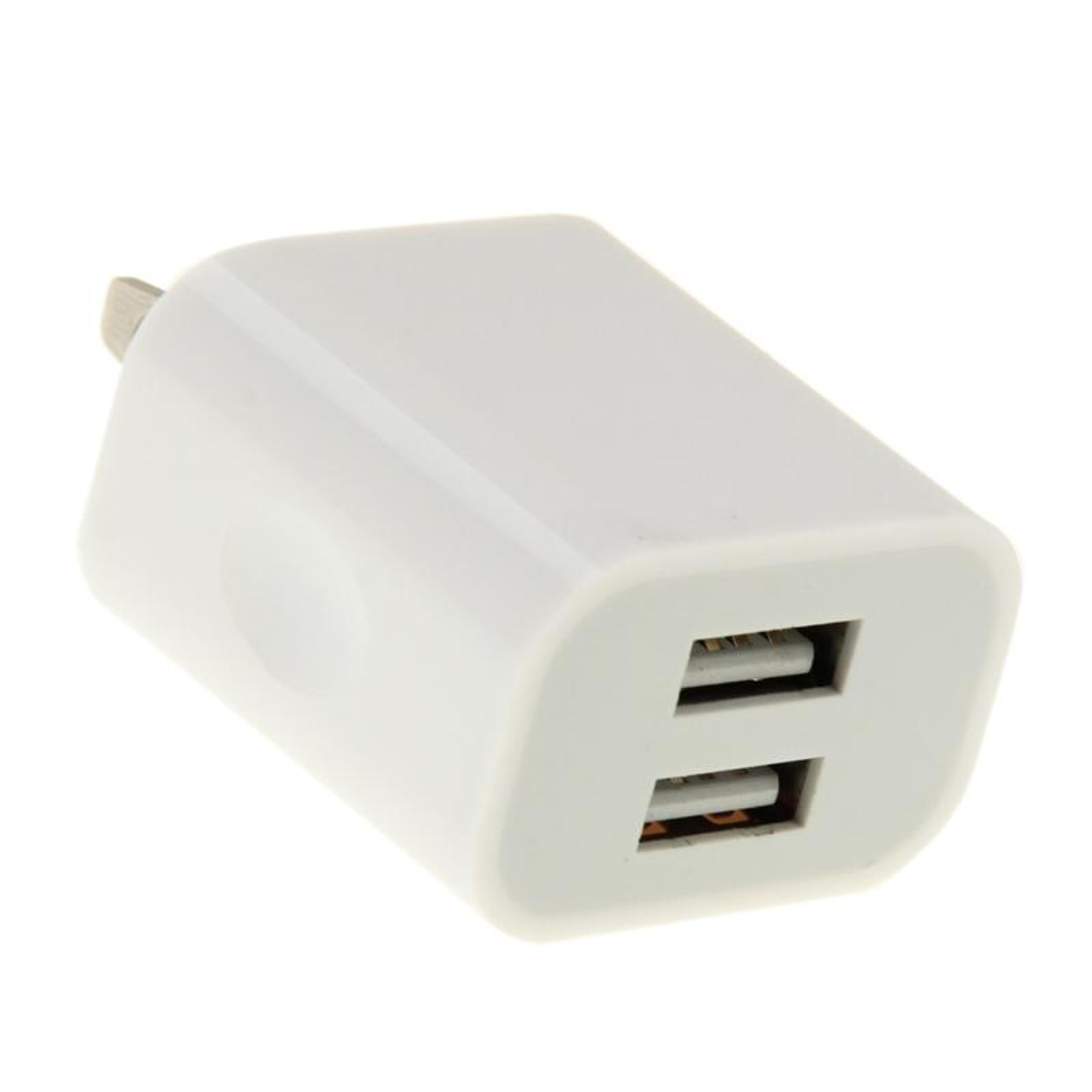 dual usb wall charger 5v 2a fast charging adapter for iphone android devices