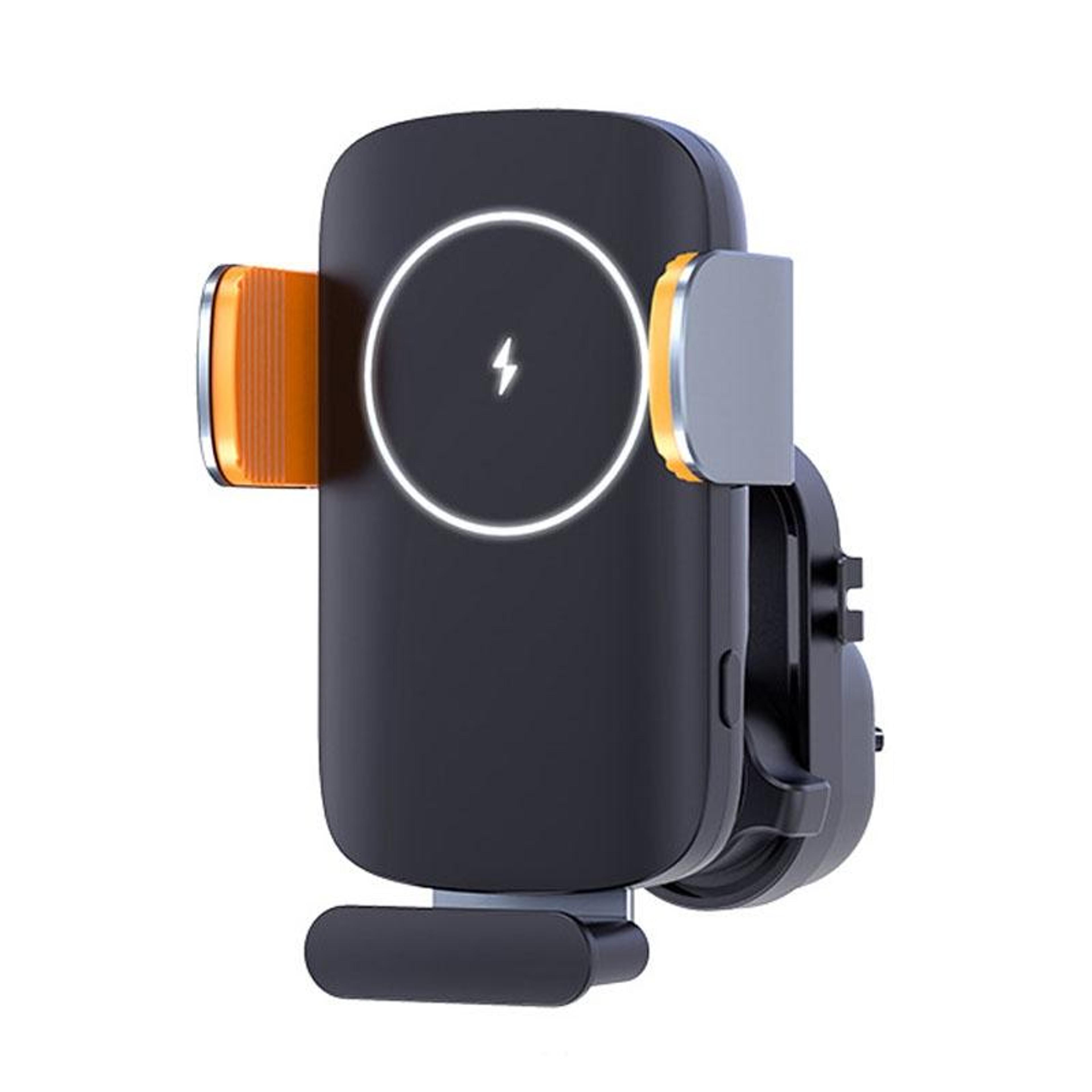 solar fast wireless car charger automatic clamp air vent phone holder navigation mount