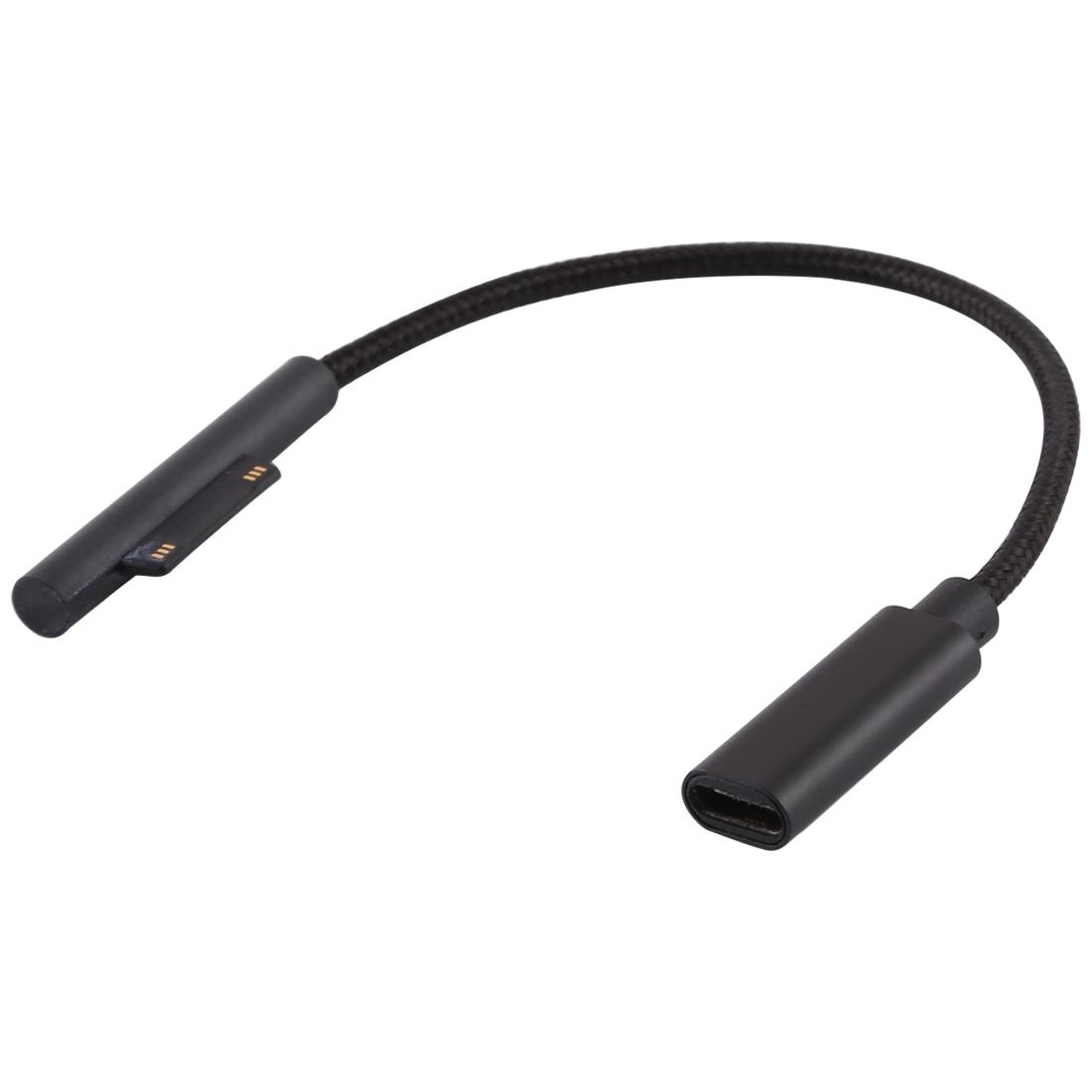 surface pro usb-c charging cable adapter for pro 7 6 5 fast power connector
