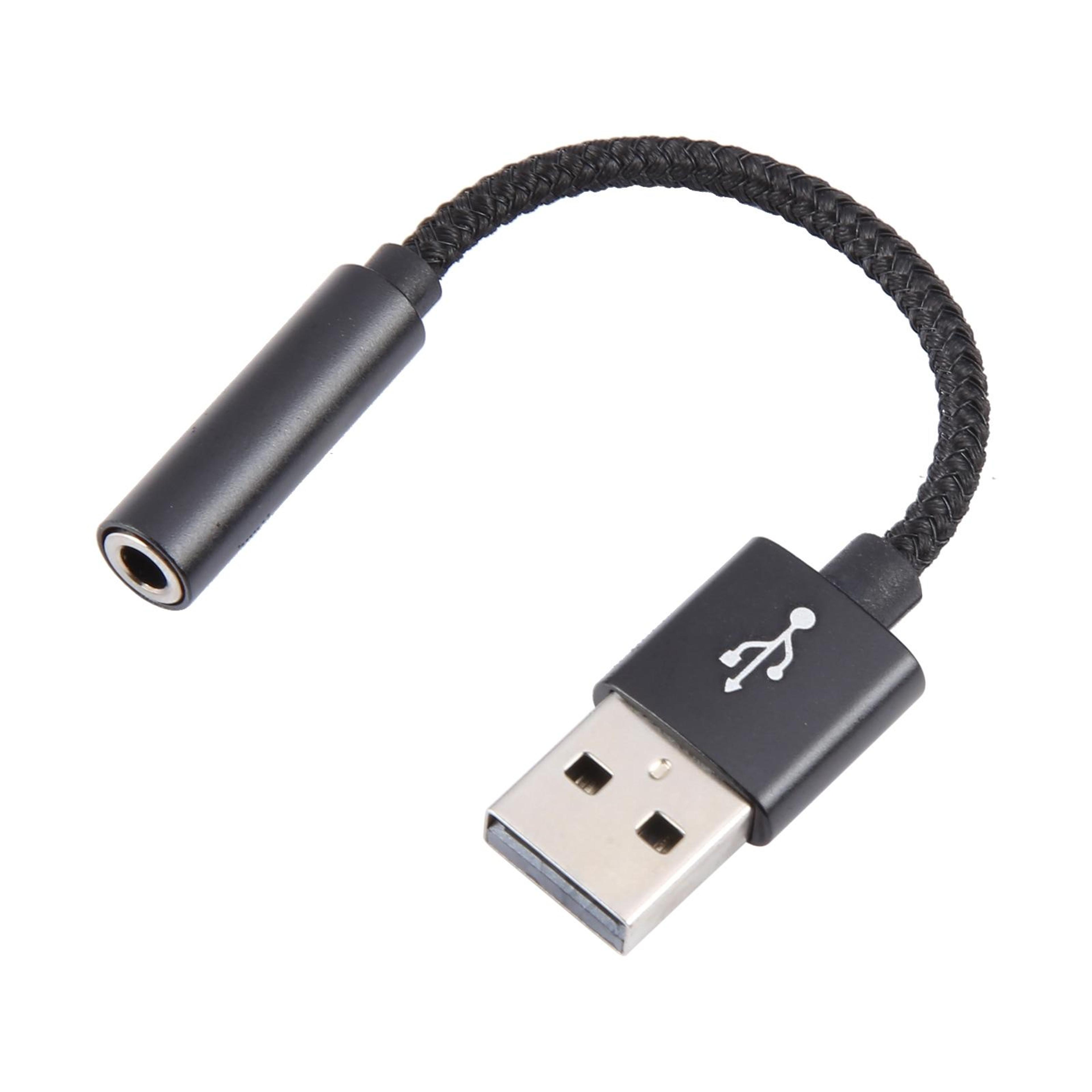 premium usb to audio adapter cable portable usb audio converter