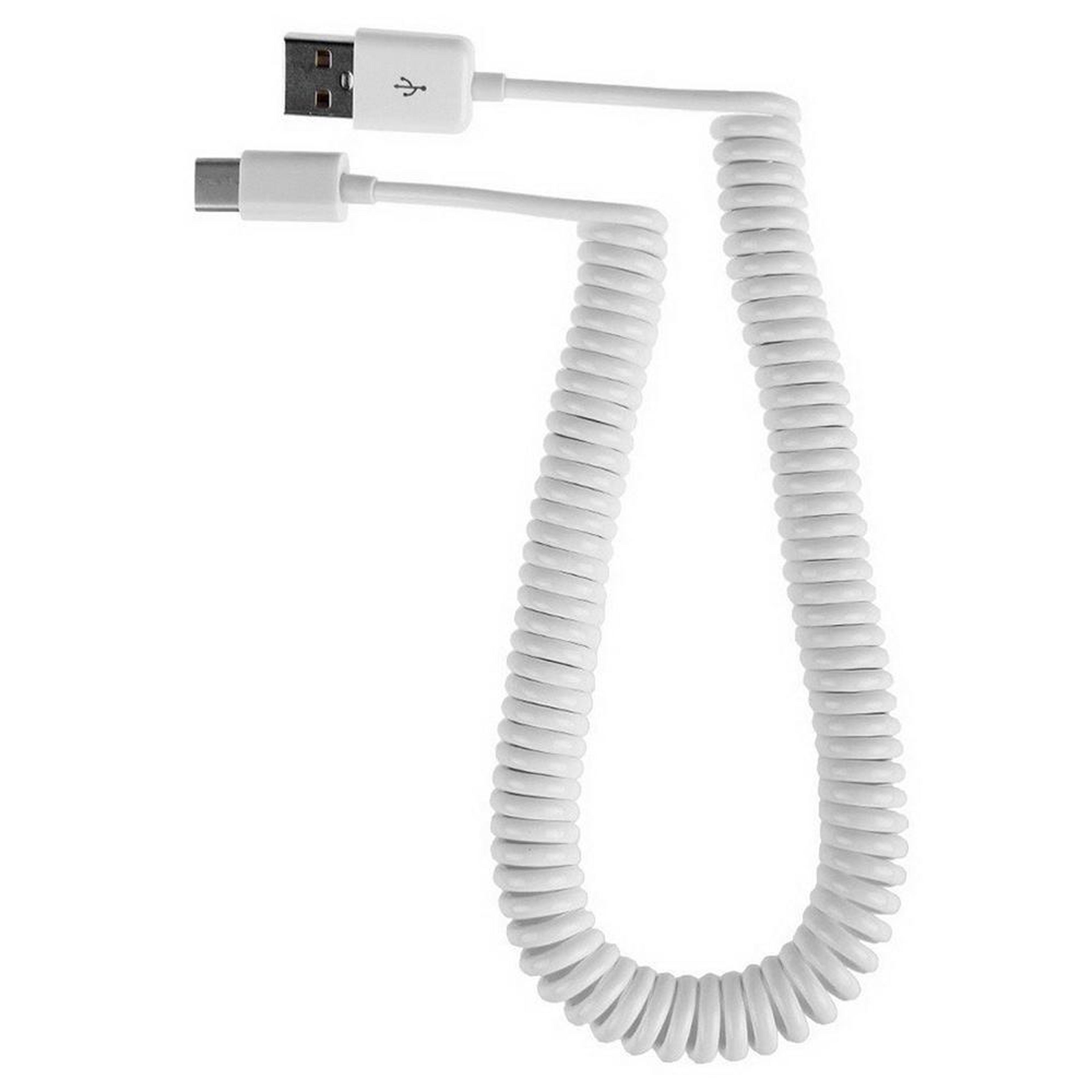 usb c type cfast charge & data sync cable durable & stretchable
