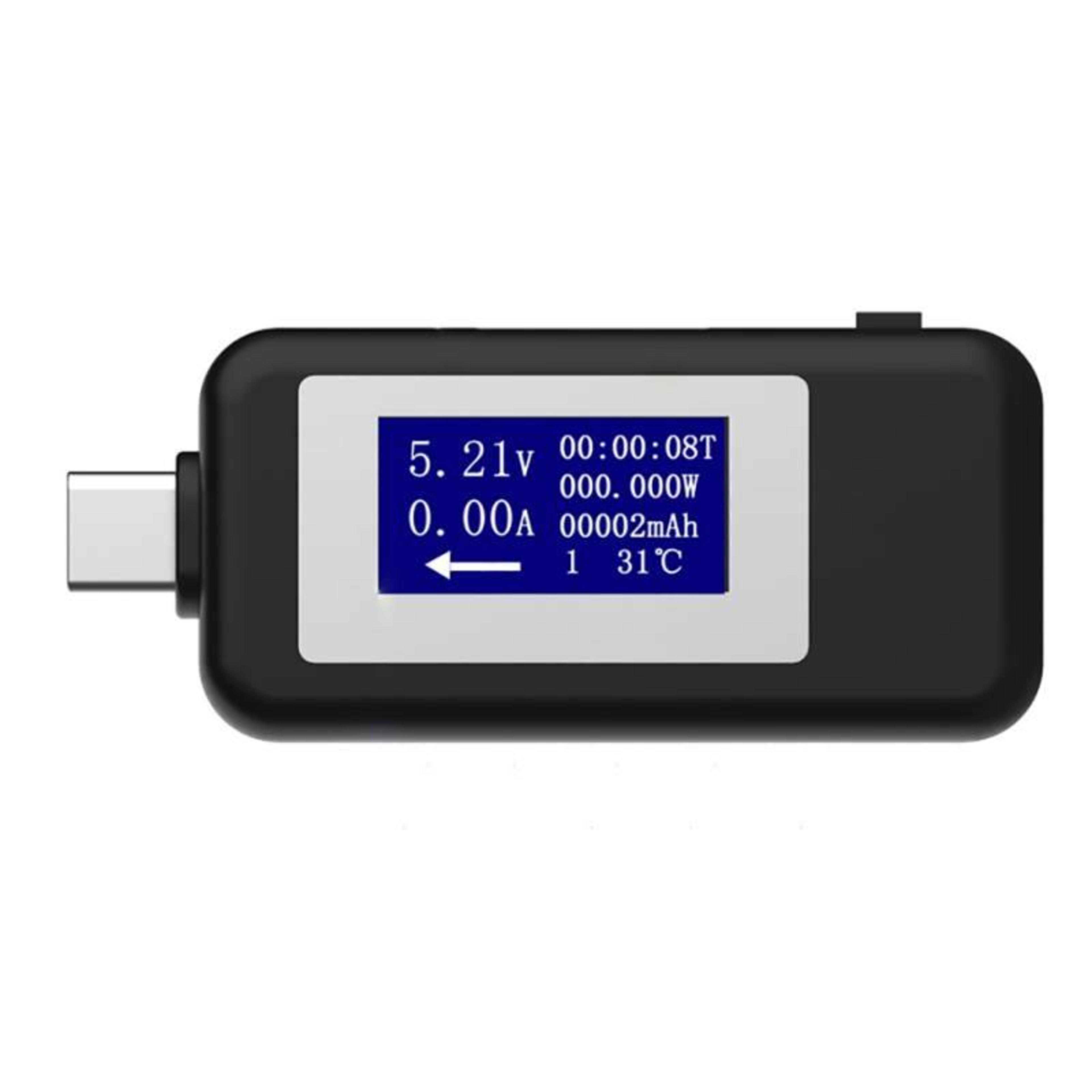 usb c tester & voltmeter ammeter charger detector with real time display