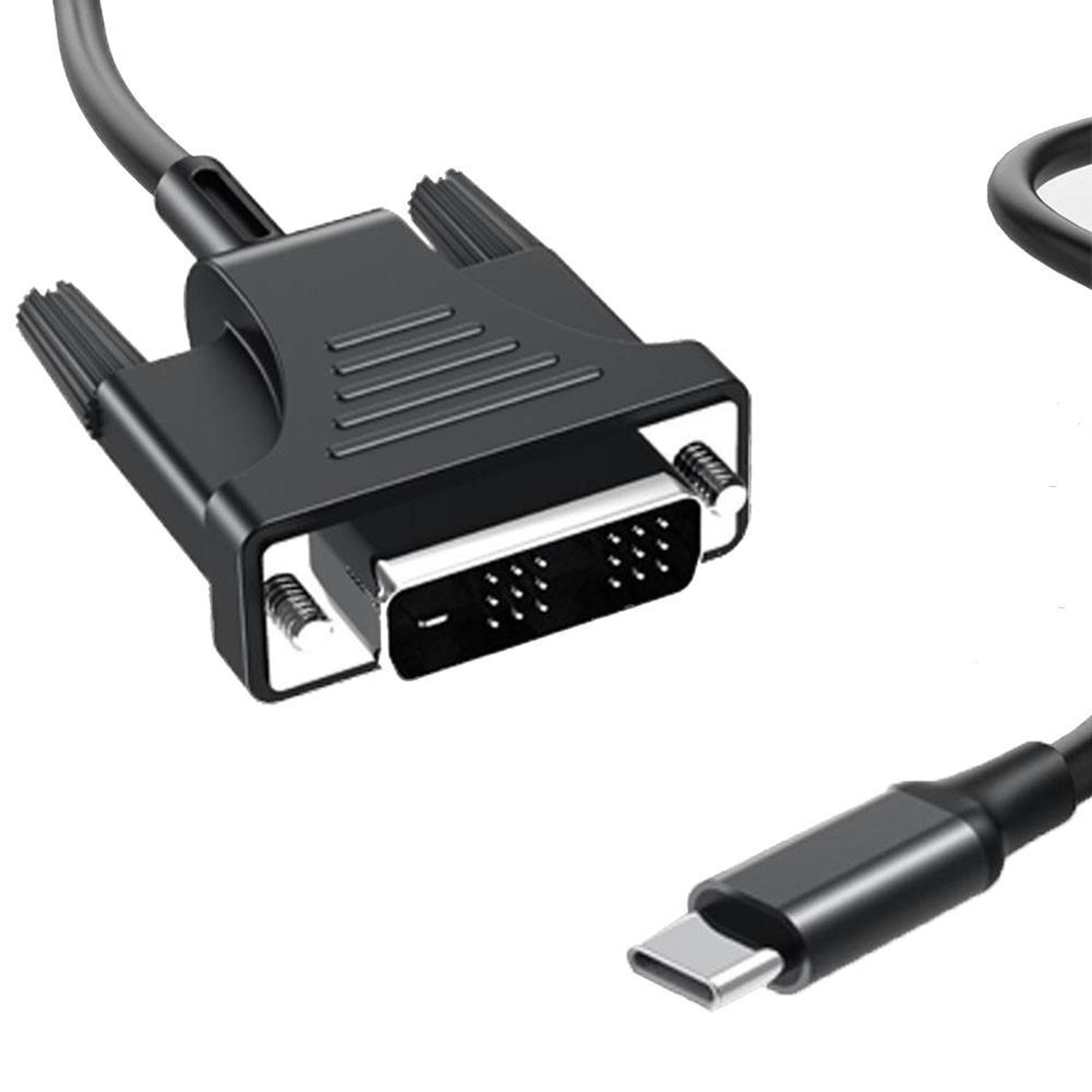 premium usb to dvi adapter cable usb type c