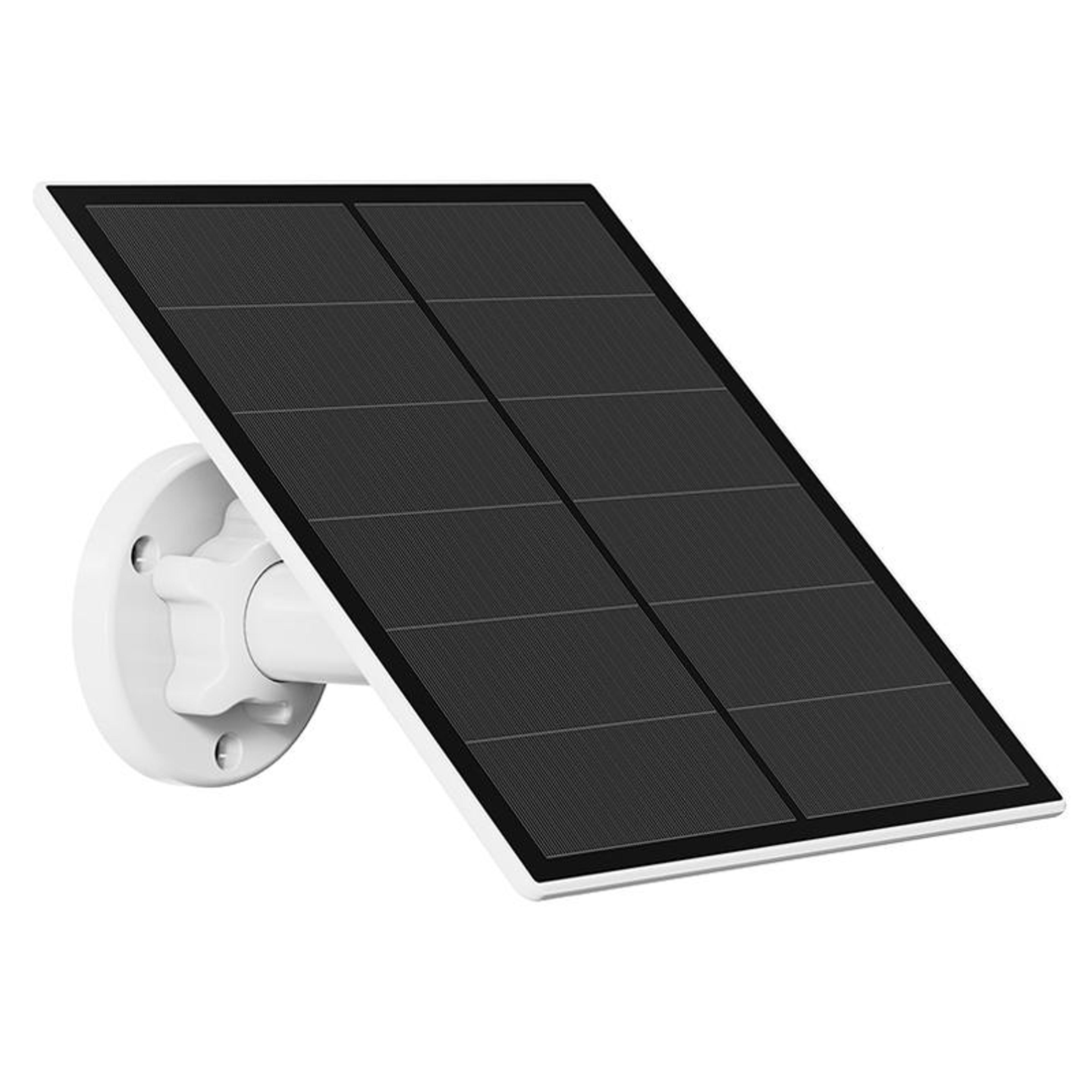 outdoor camera solar panel with usb c & usb power