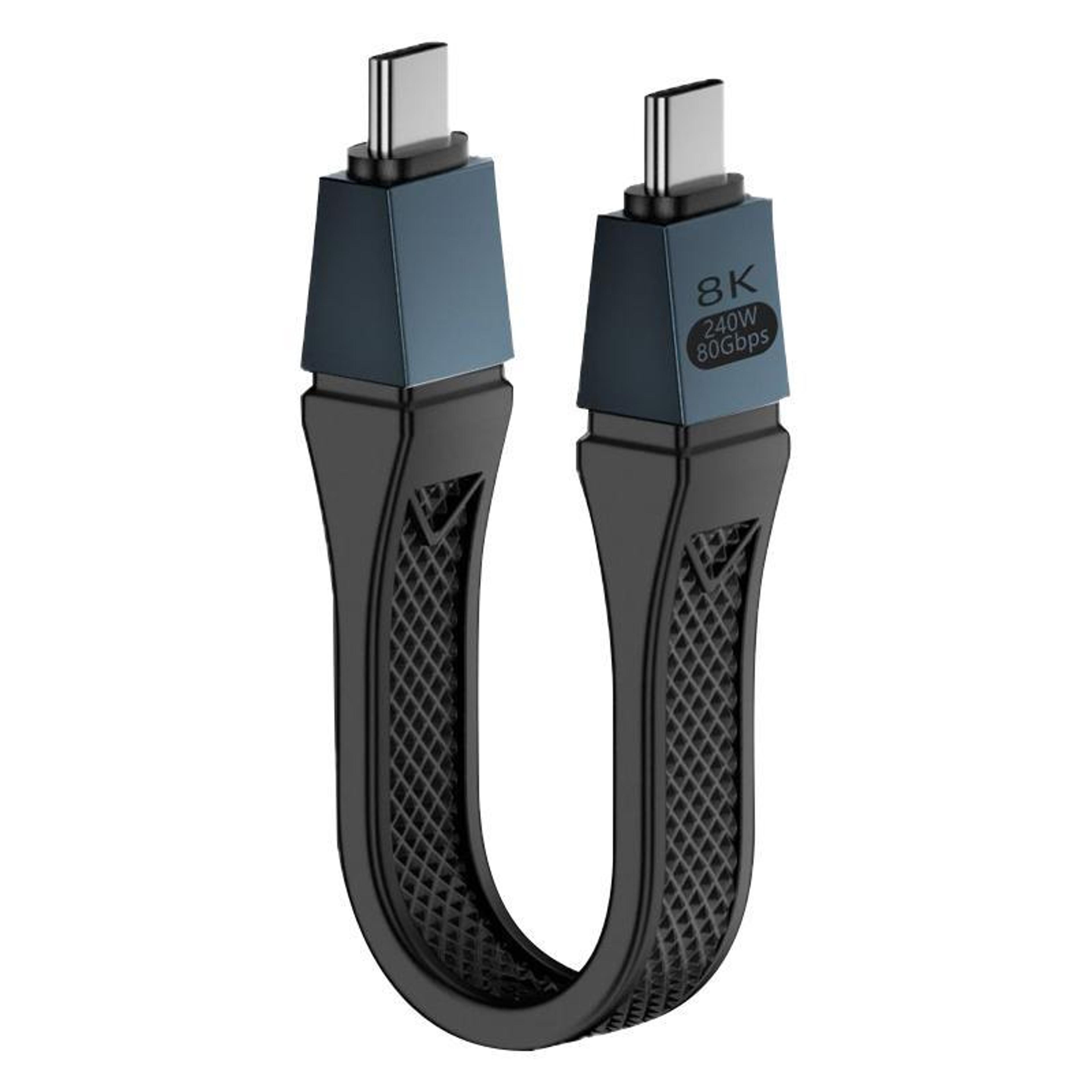usb c thunderbolt high speed 80gbps data & charging cable