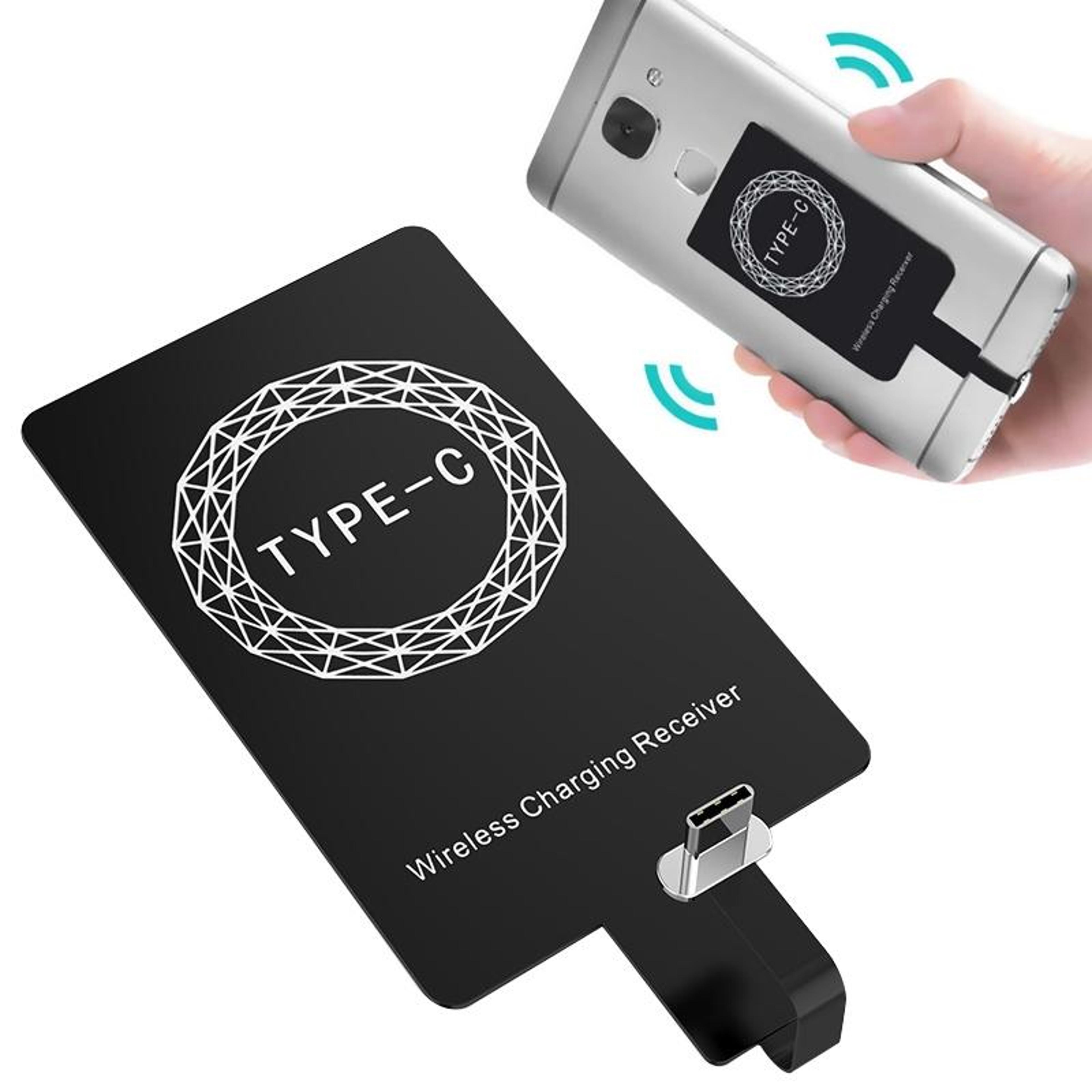 usb c qi wireless charging receiver adapter