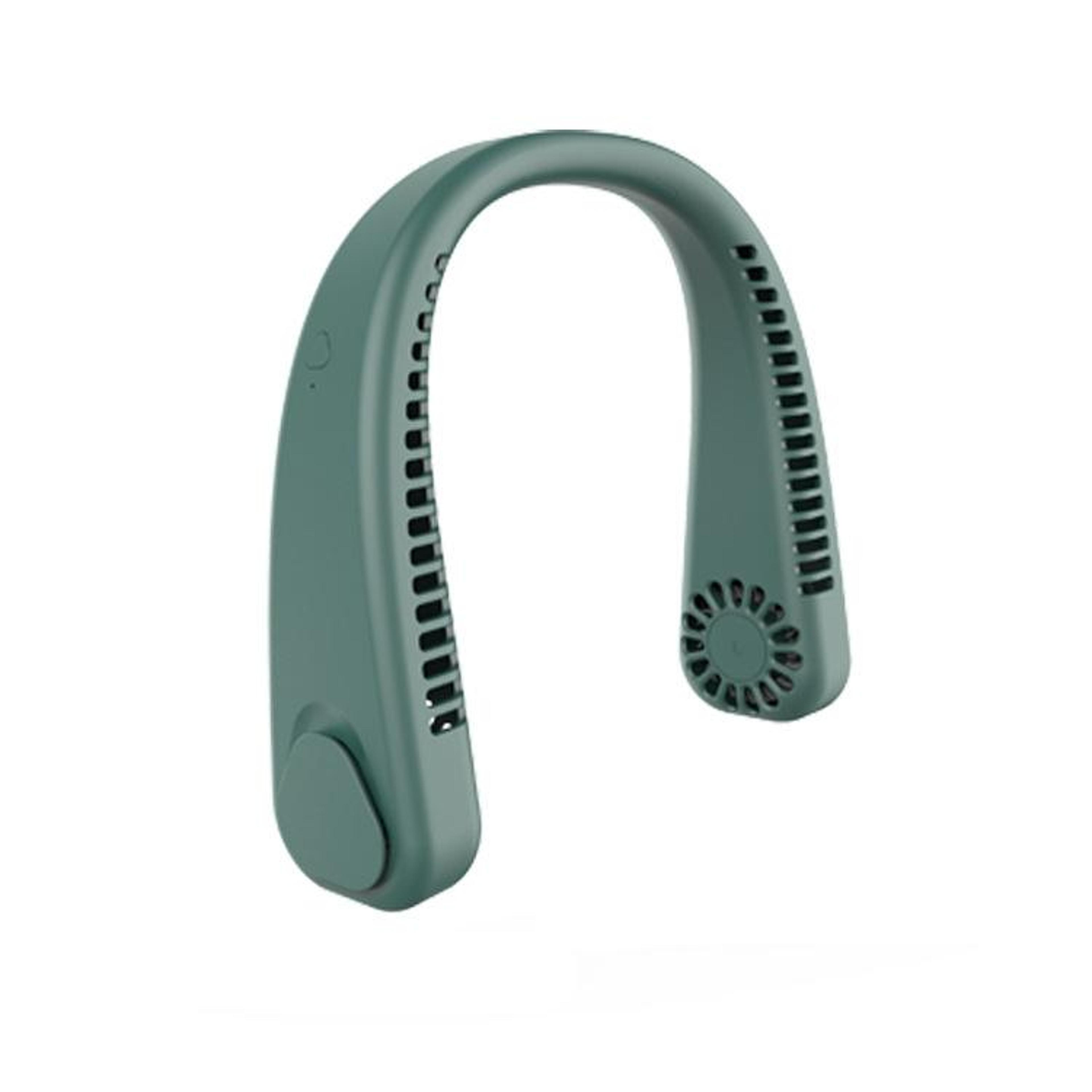 f2 usb rechargeable neck fan portable hands-free personal cooling fan for outdoor travel