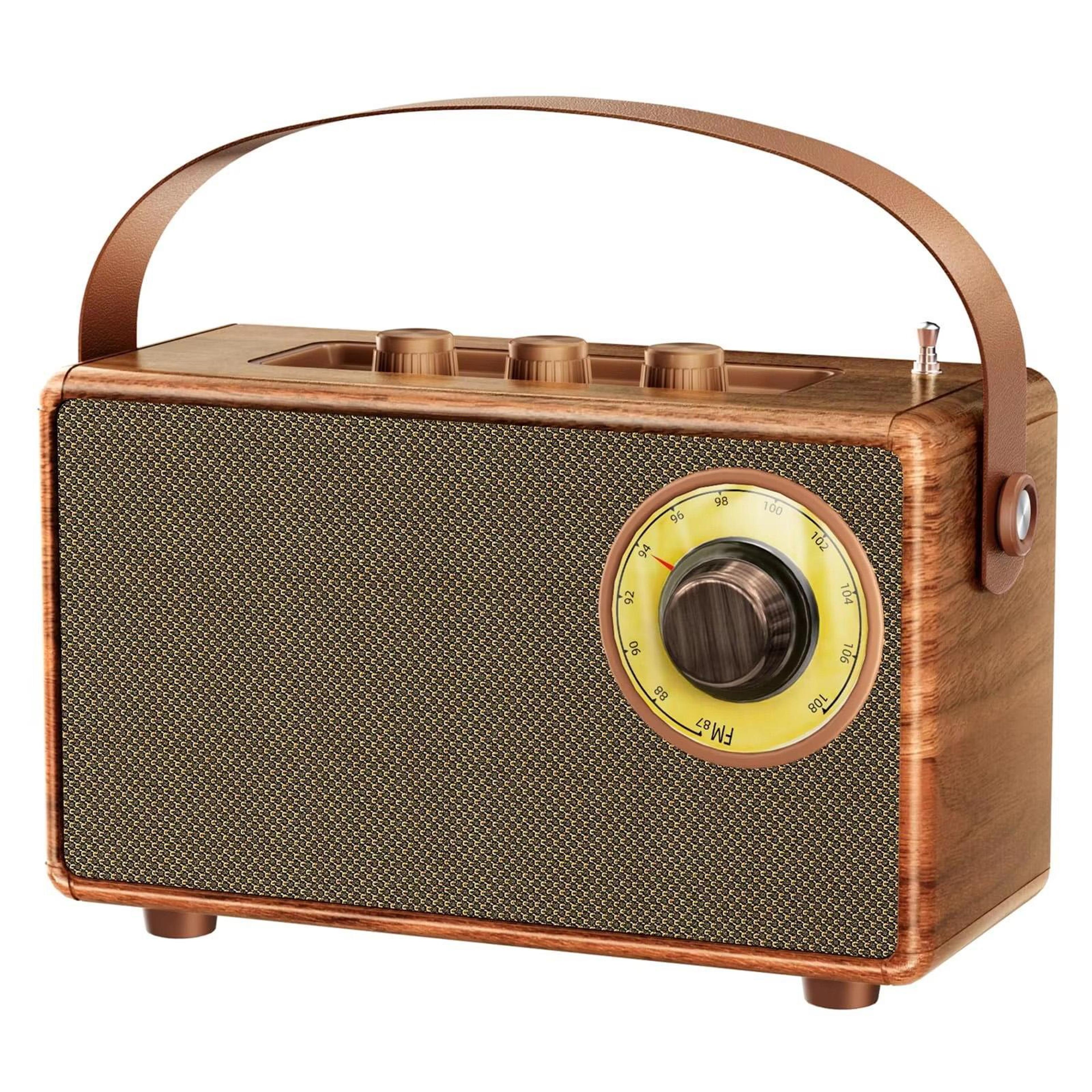 a23 portable bluetooth speaker with fm radio, usb & tf card music player