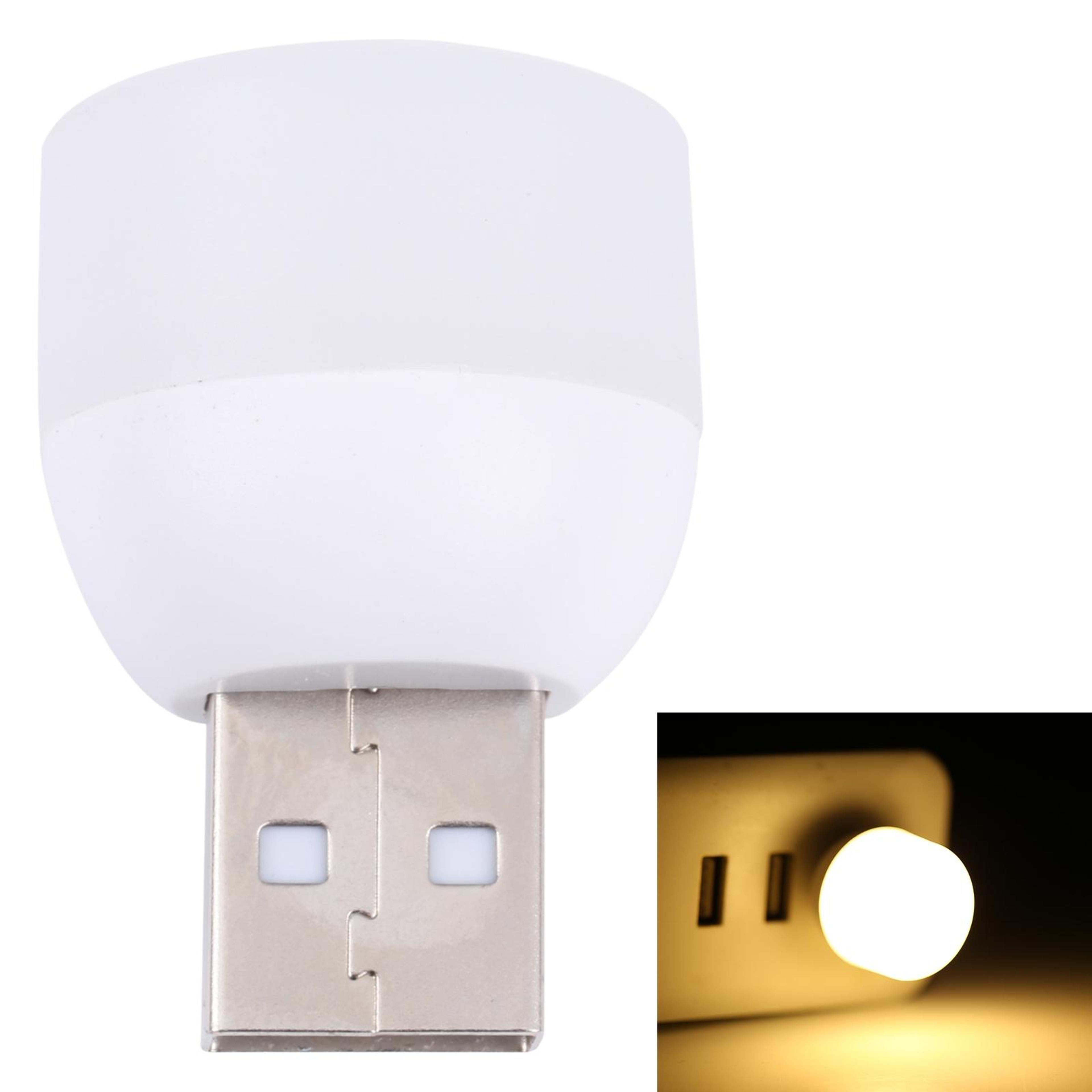 usb mini led night light portable warm white reading lamp for laptop power bank
