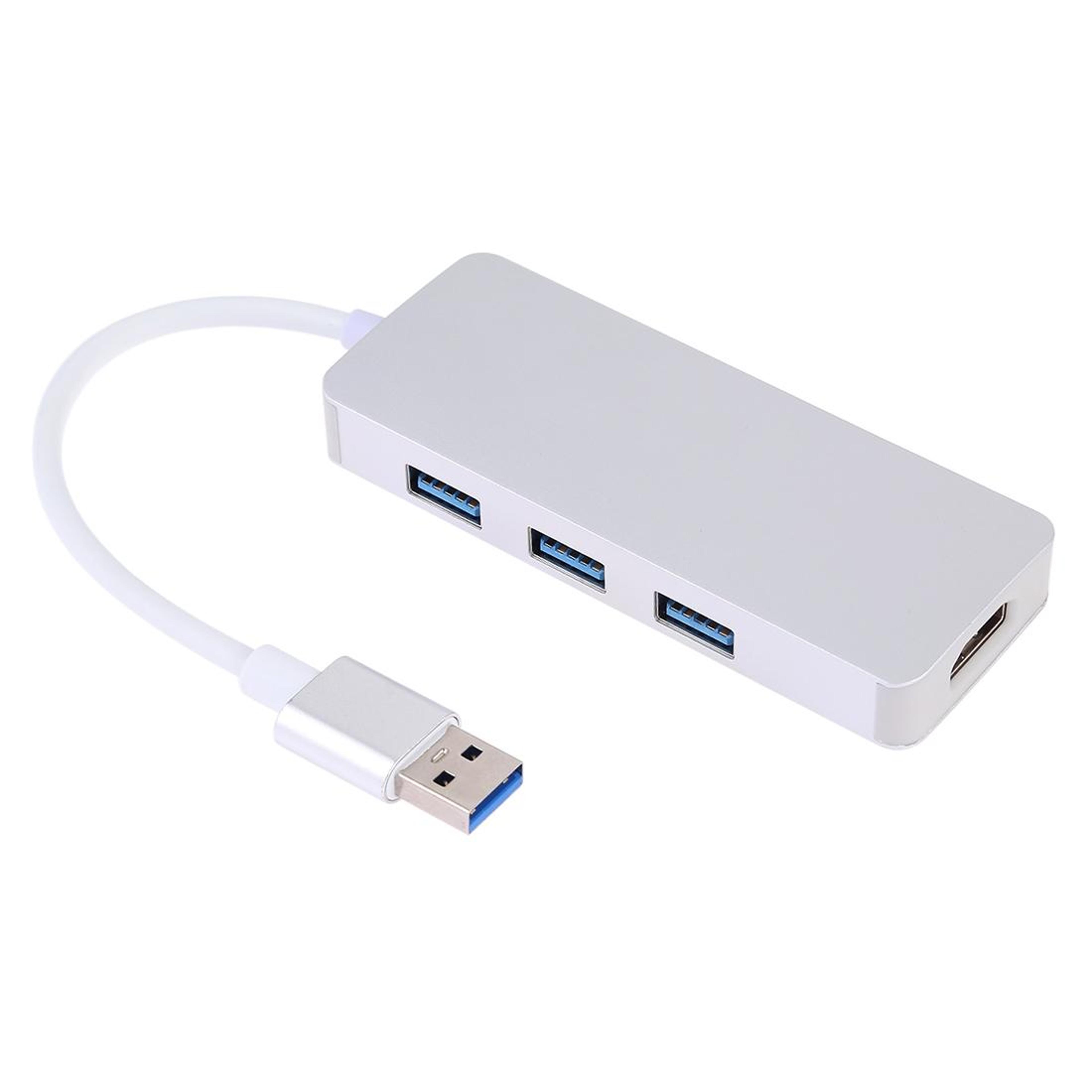 usb to hdmi converter hub usb ports & hdmi display adapter