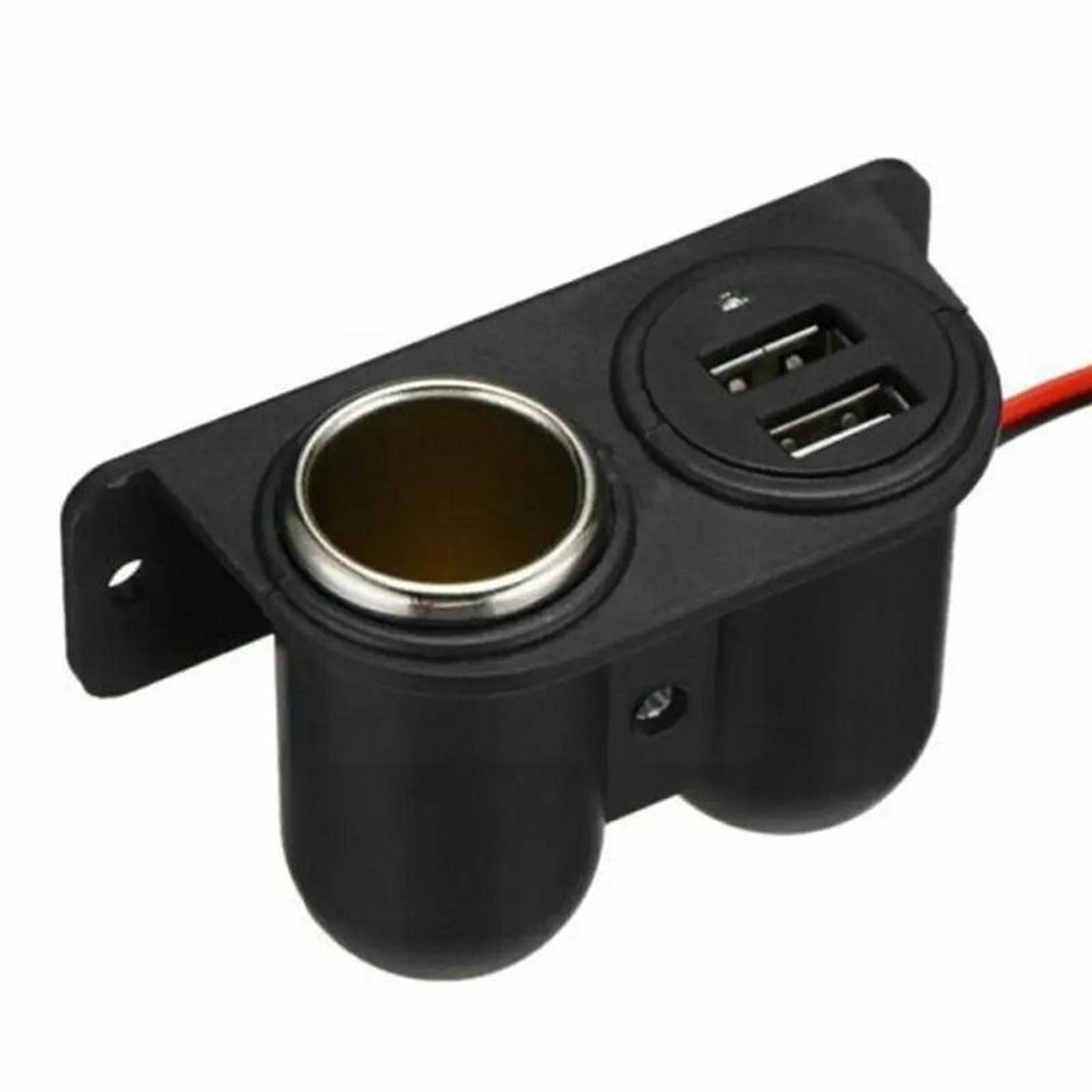 premium dual usb 3.1a car charger adapter fast charging cigarette lighter power port