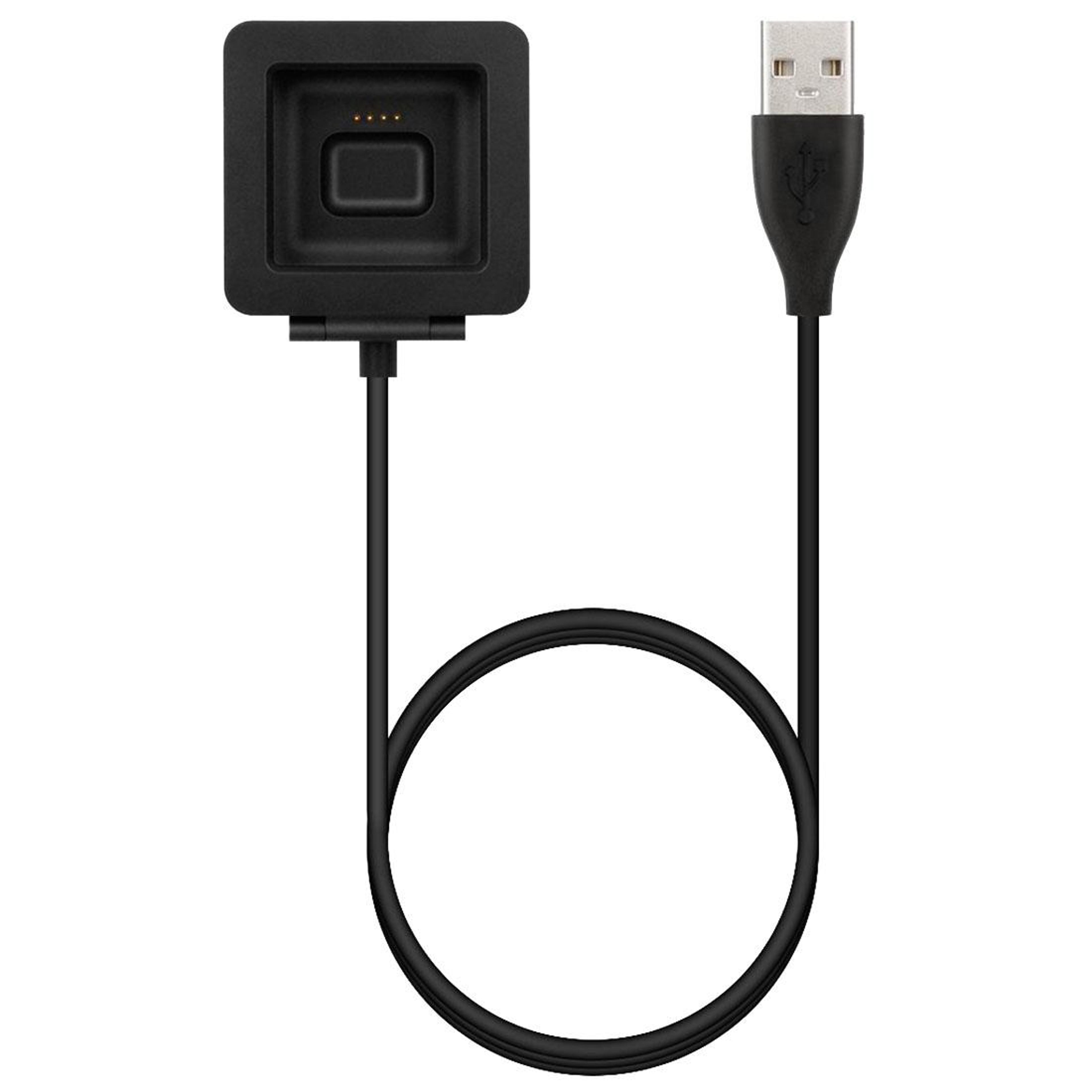 compact usb charger cable for fitbit blaze 1m reliable replacement