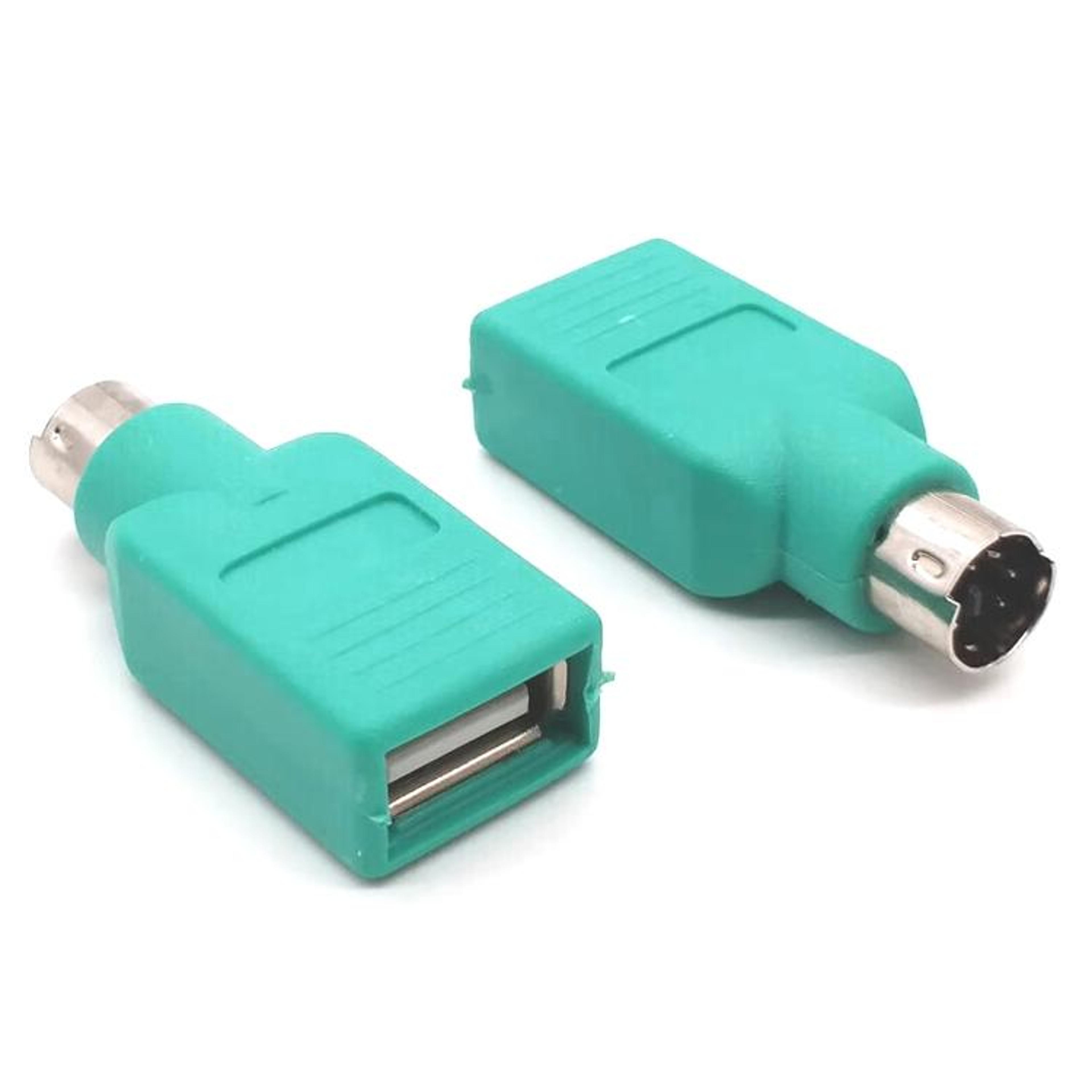 usb female to ps/2 male adapter converter for keyboard, mouse & legacy device connectivity