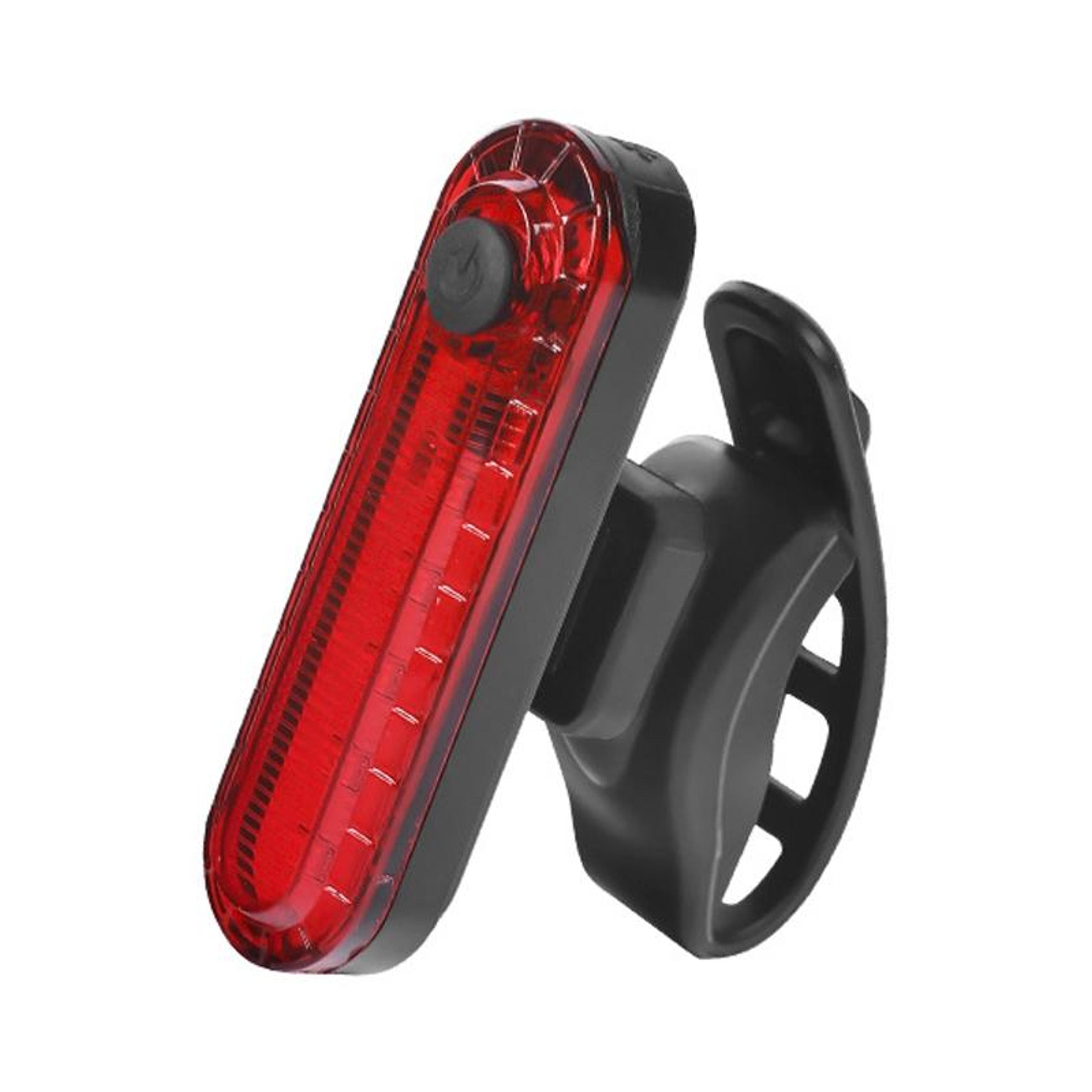 ridesafe usb rechargeable bike tail light waterproof led rear safety lamp for mountain & road bikes