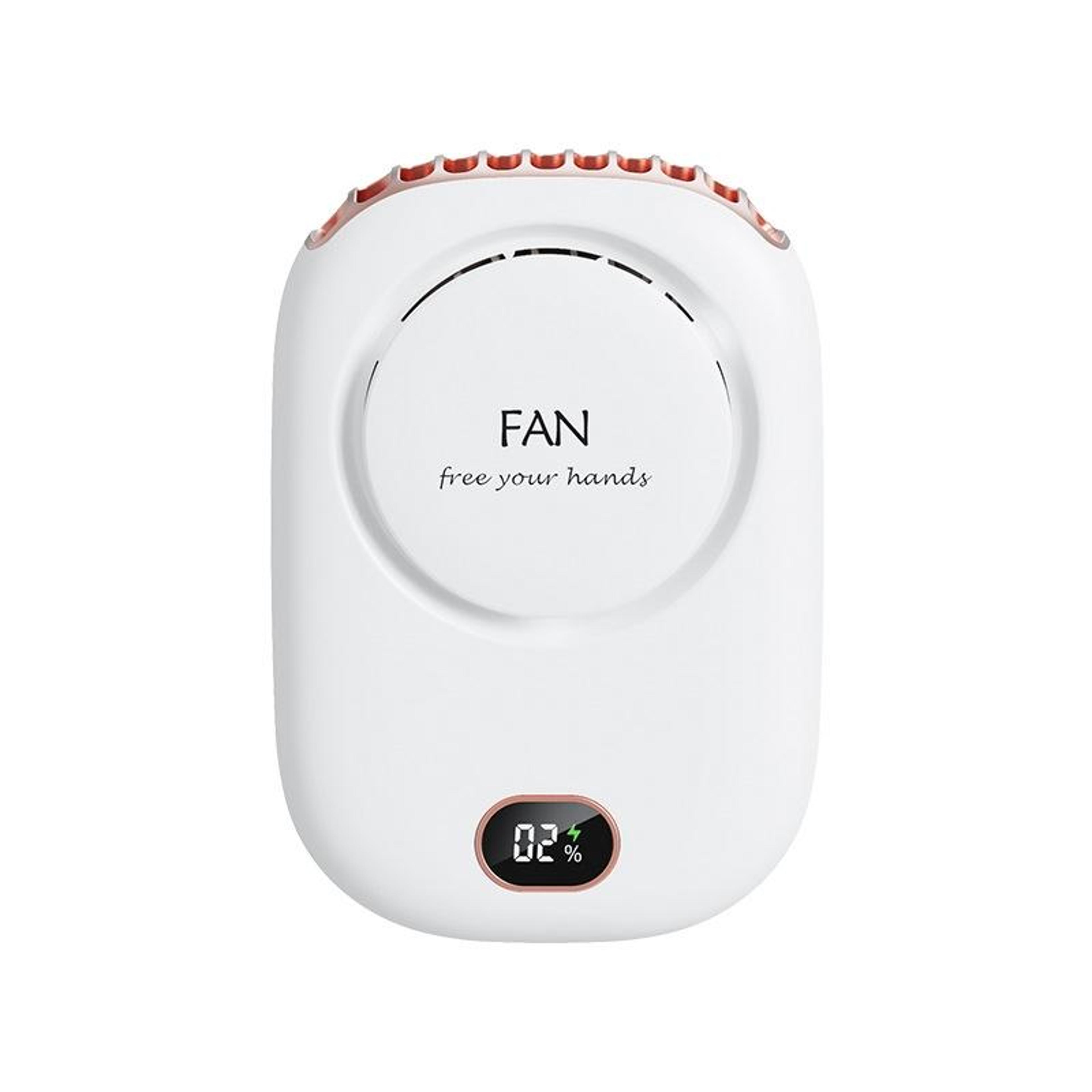 portable usb neck fan & mini desktop cooling fan with 3 speeds and long battery life
