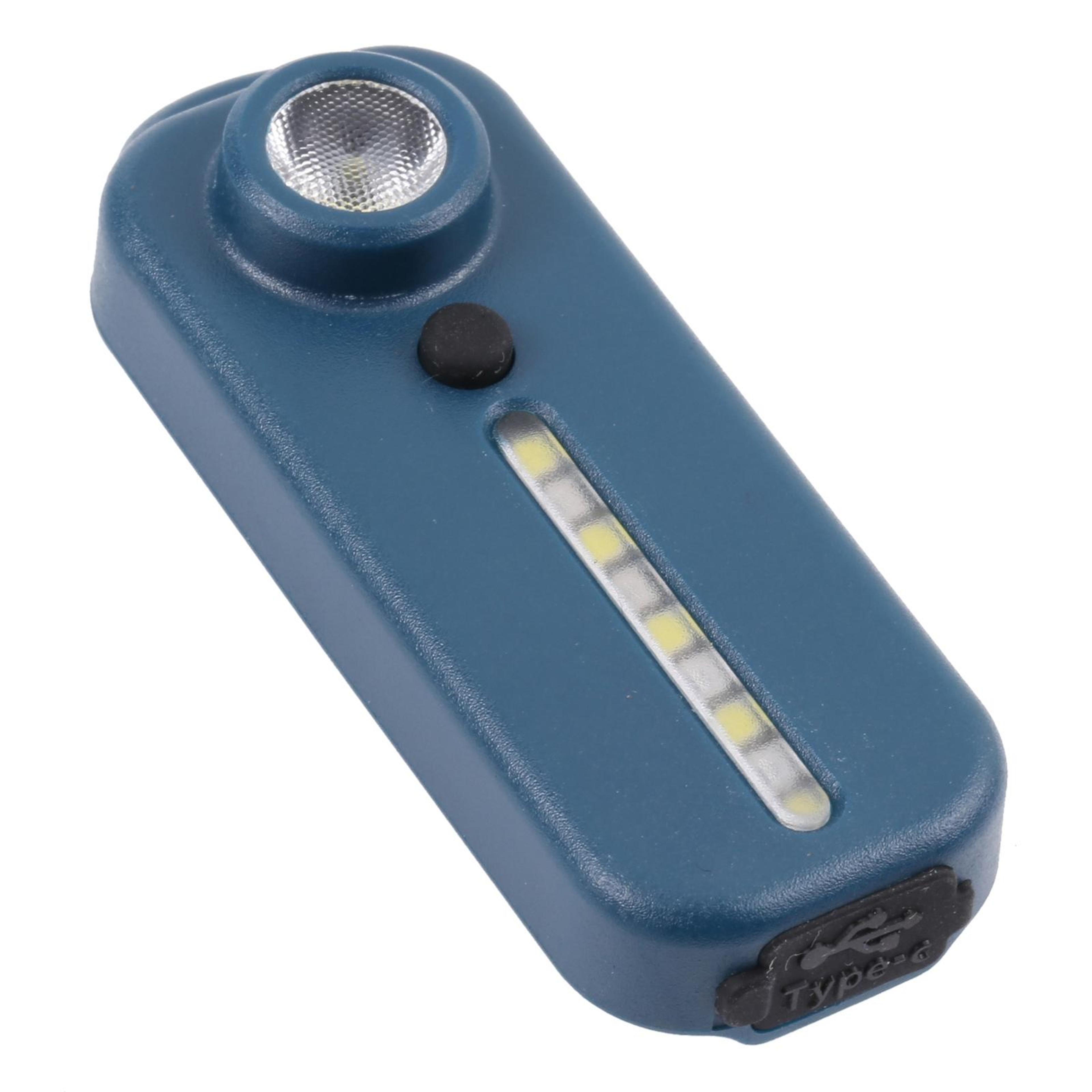 w-014 usb rechargeable bike tail light with red blue warning flash and 6 lighting modes