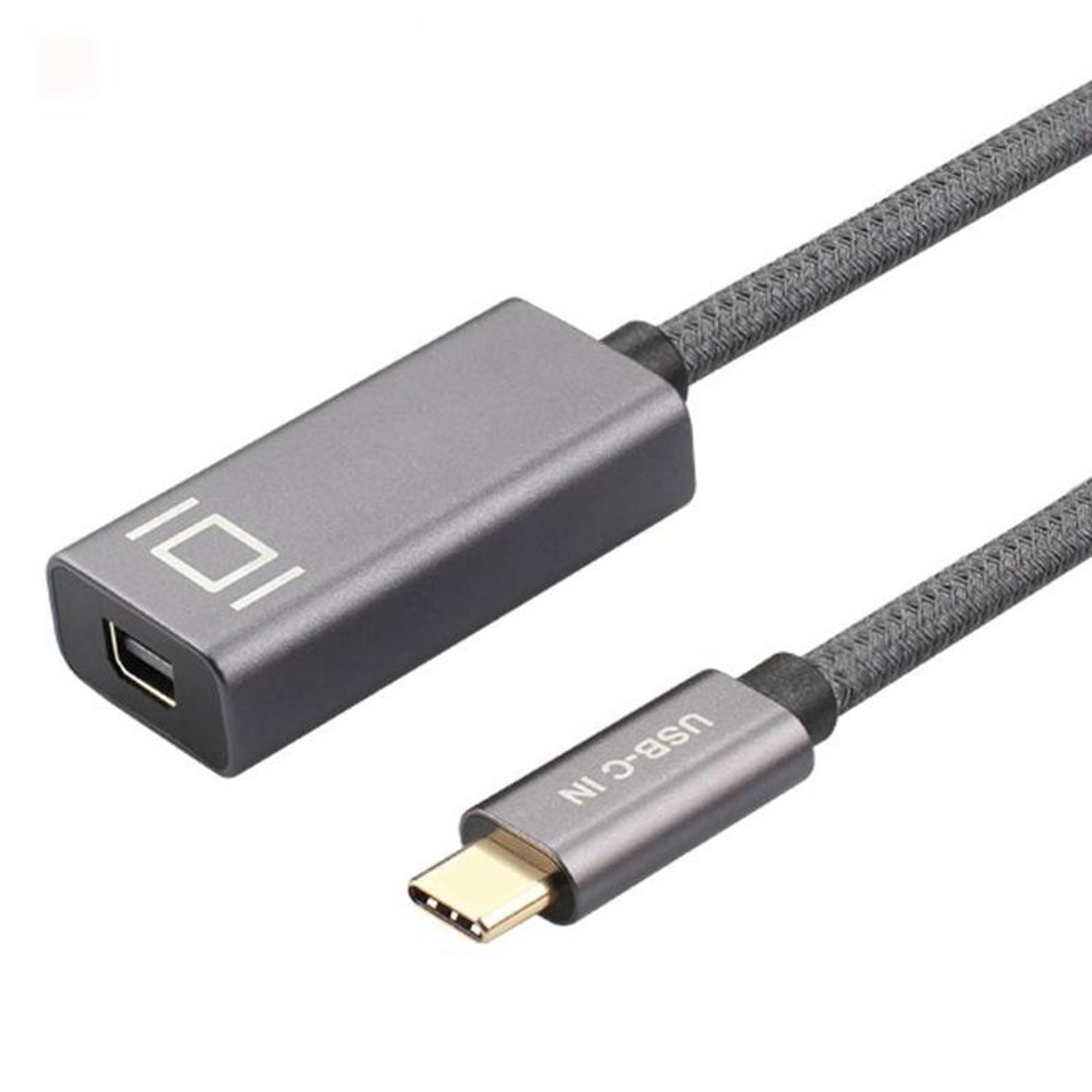 usb-c to mini displayport 4k 60hz adapter cable – usb 3.1 gen2 video converter