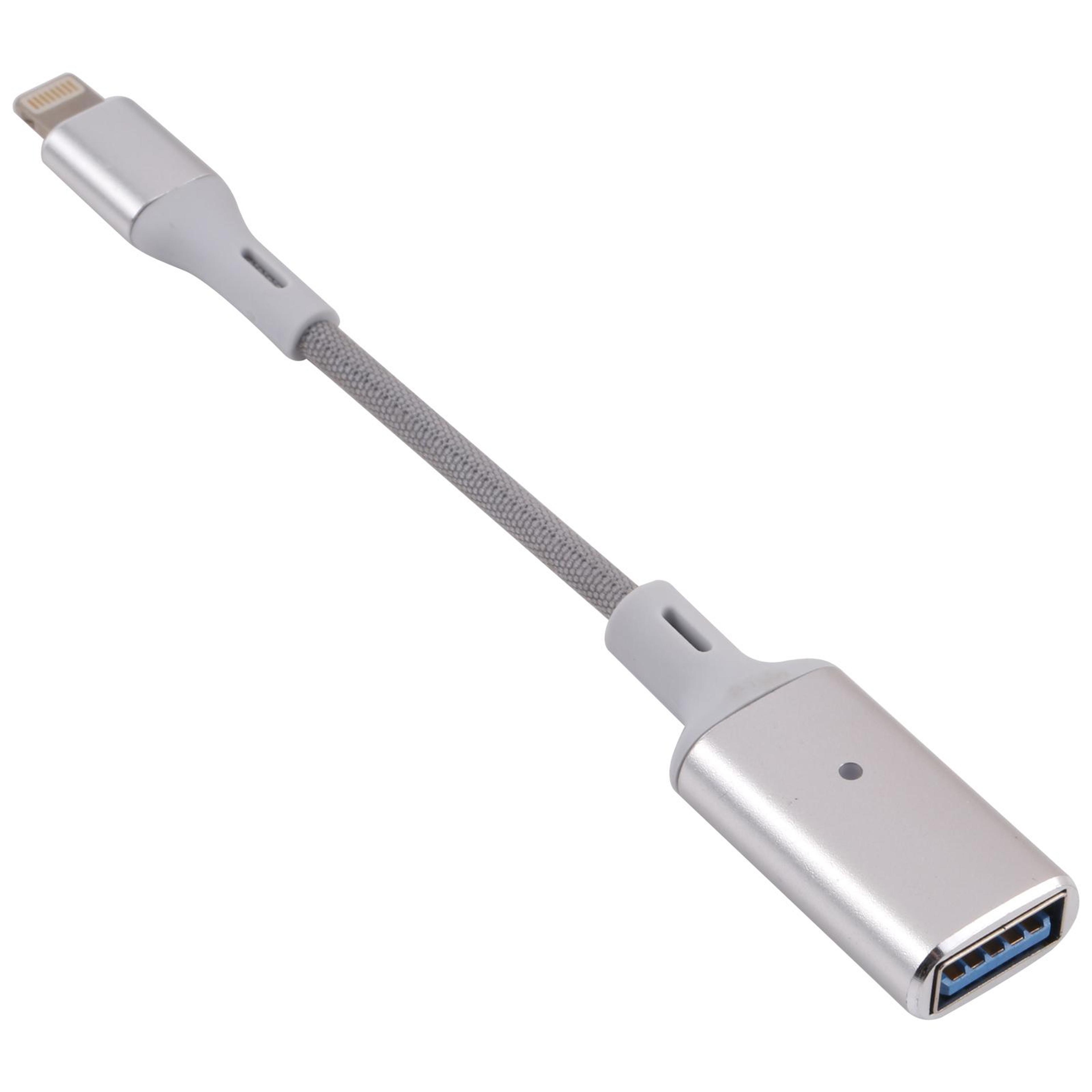 lightning to usb otg camera adapter for iphone ipad ios 13+ data transfer converter