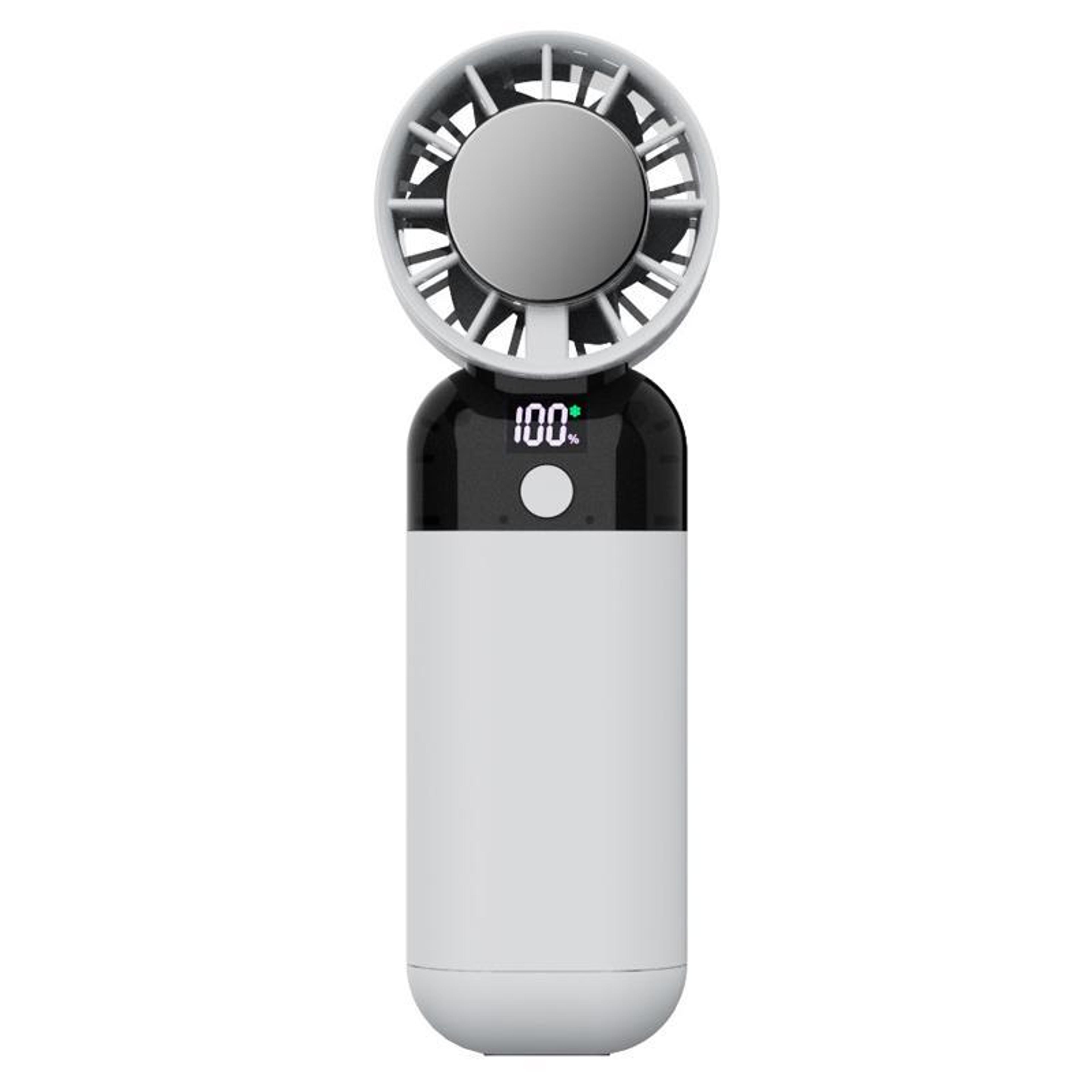 arcticflow portable cooling fan with cold compress technology & digital display