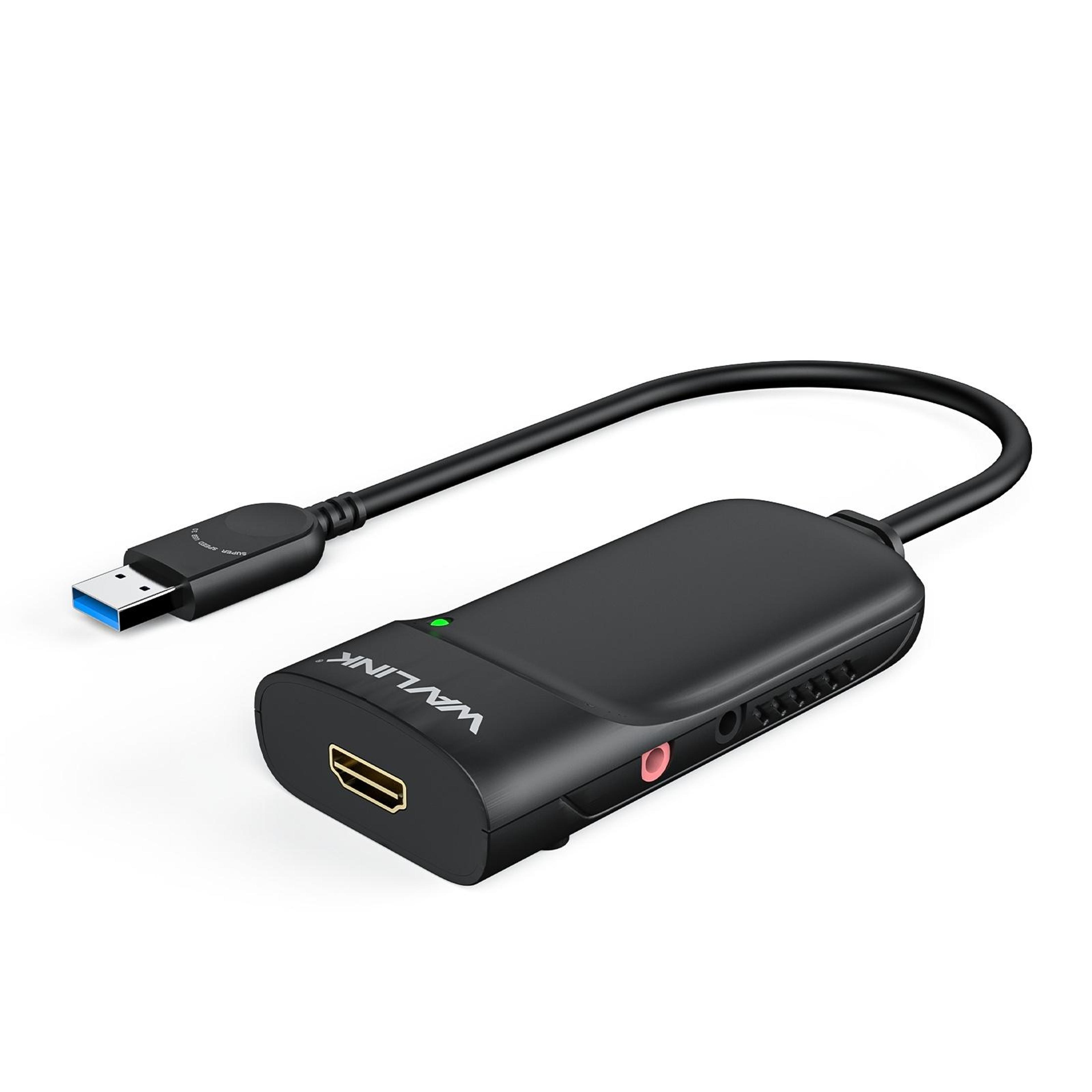 wavlink usb 3.0 hdmi multi monitor adapter external video card for dual monitor setup