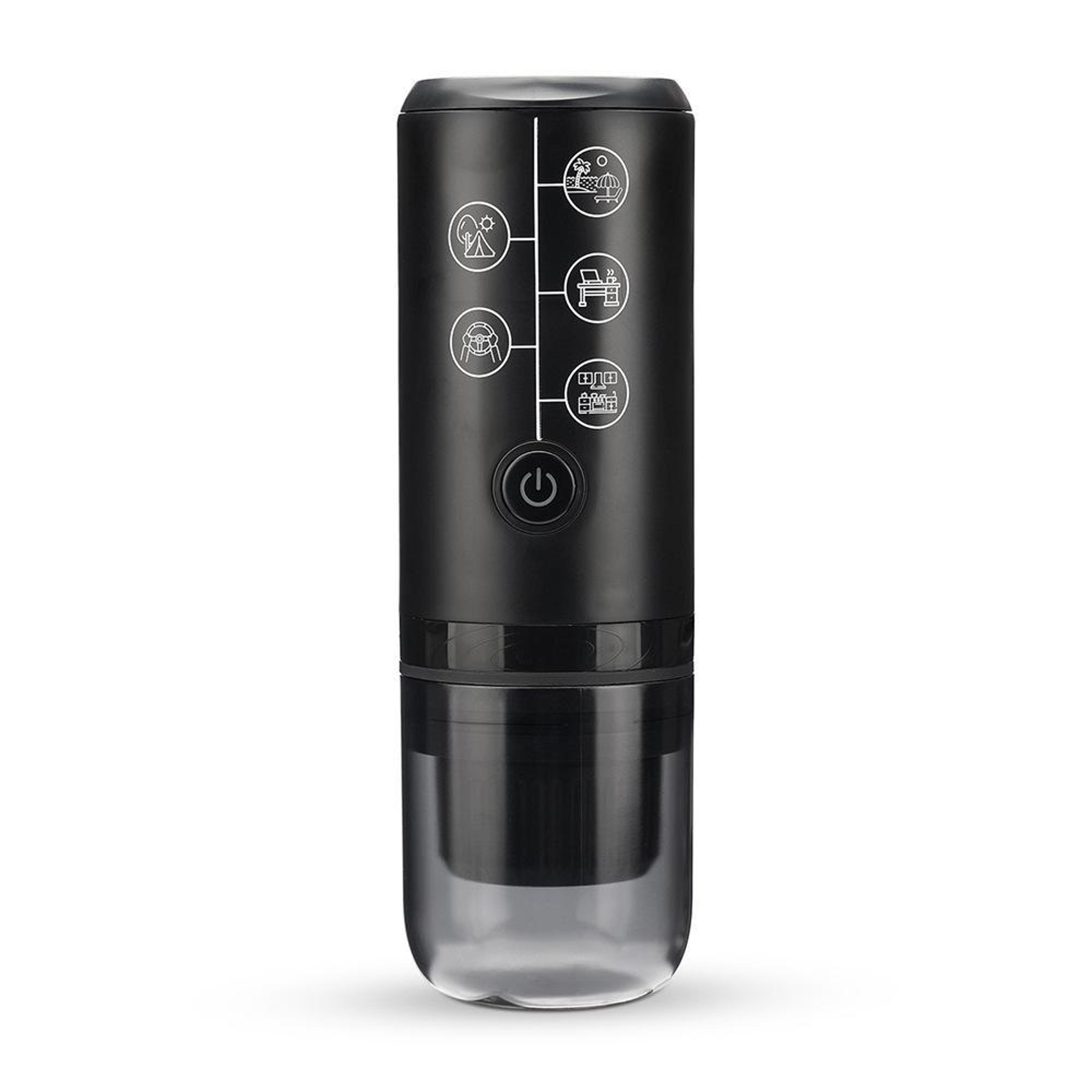 icafilas me2410 portable espresso maker usb capsule coffee machine rechargeable