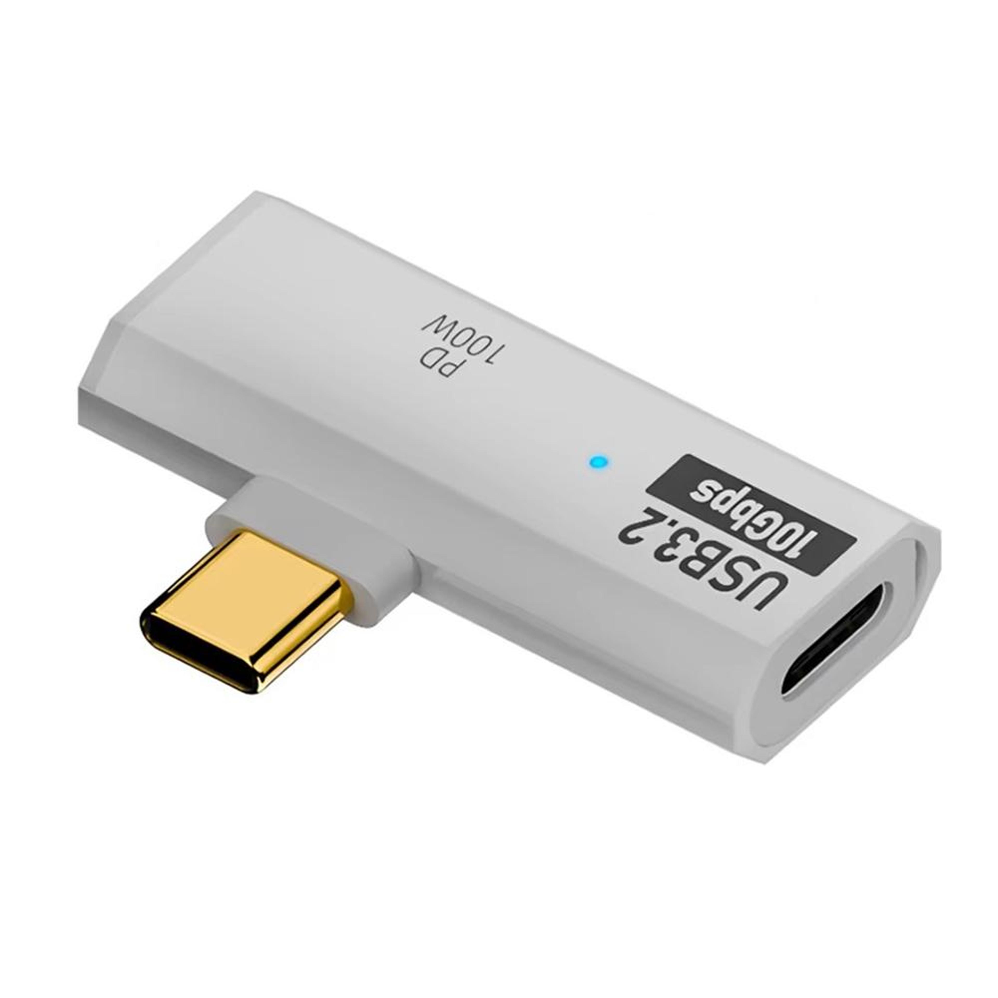 usb-c splitter 10gbps otg adapter pd100w dual type-c female hub