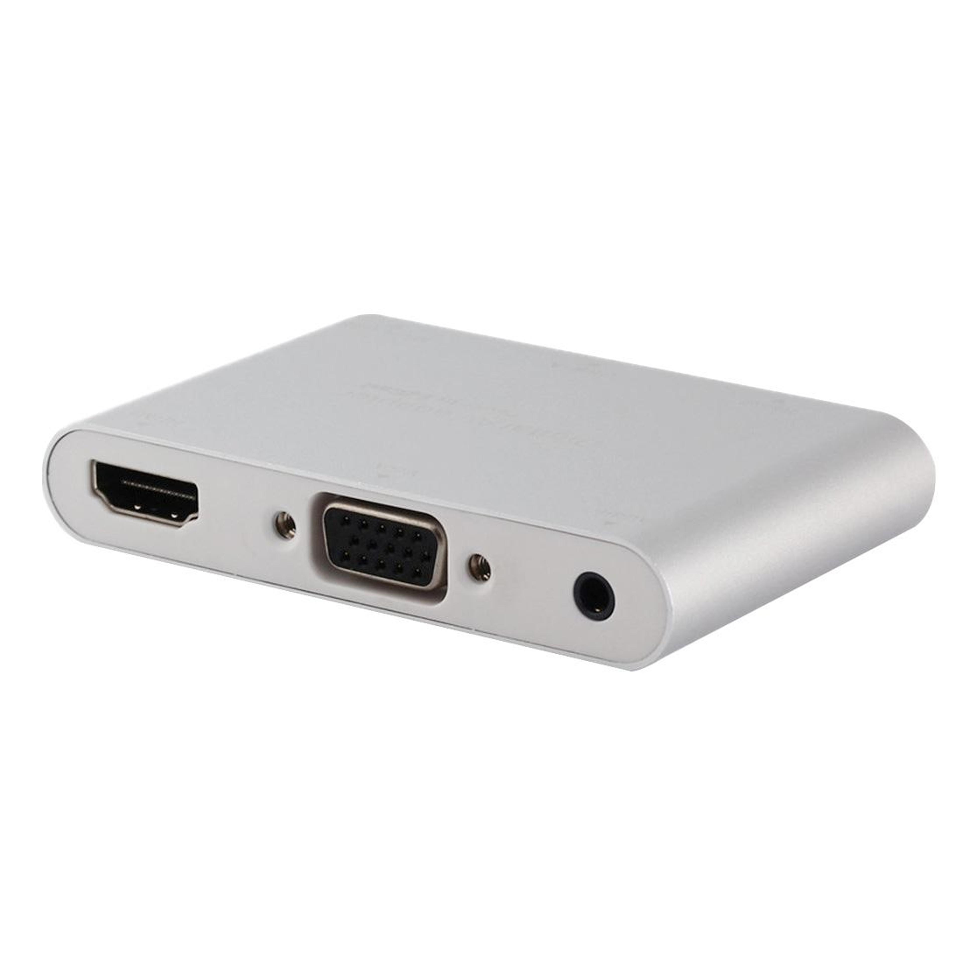 ezcast hdmi & vga phone to tv adapter for iphone, android & windows screen mirroring