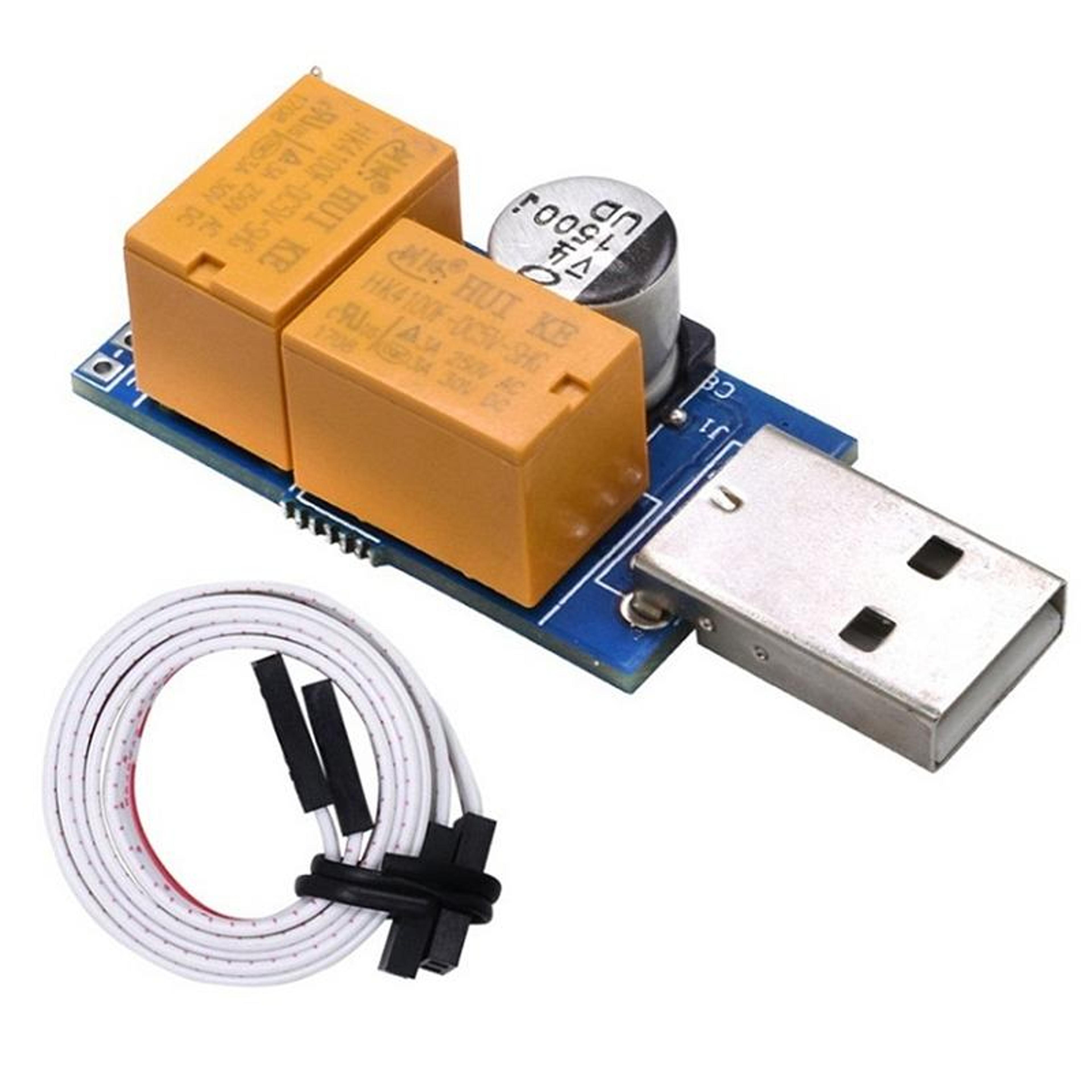 usb watchdog card double relay automatic pc restart & server watchdog timer
