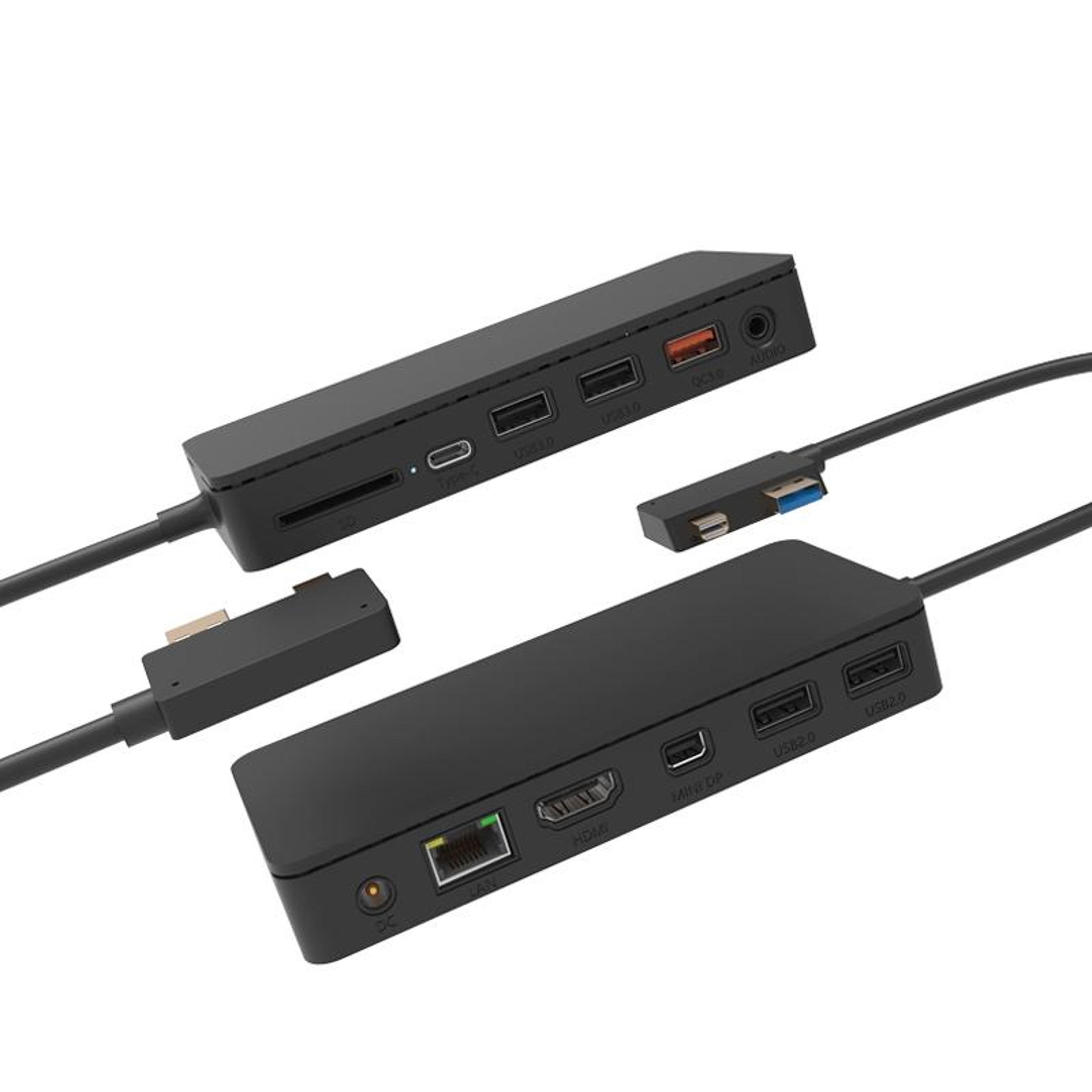 onten ot-65002 12-in-1 usb-c docking station with 4k hdmi, gigabit ethernet & multi-port hub