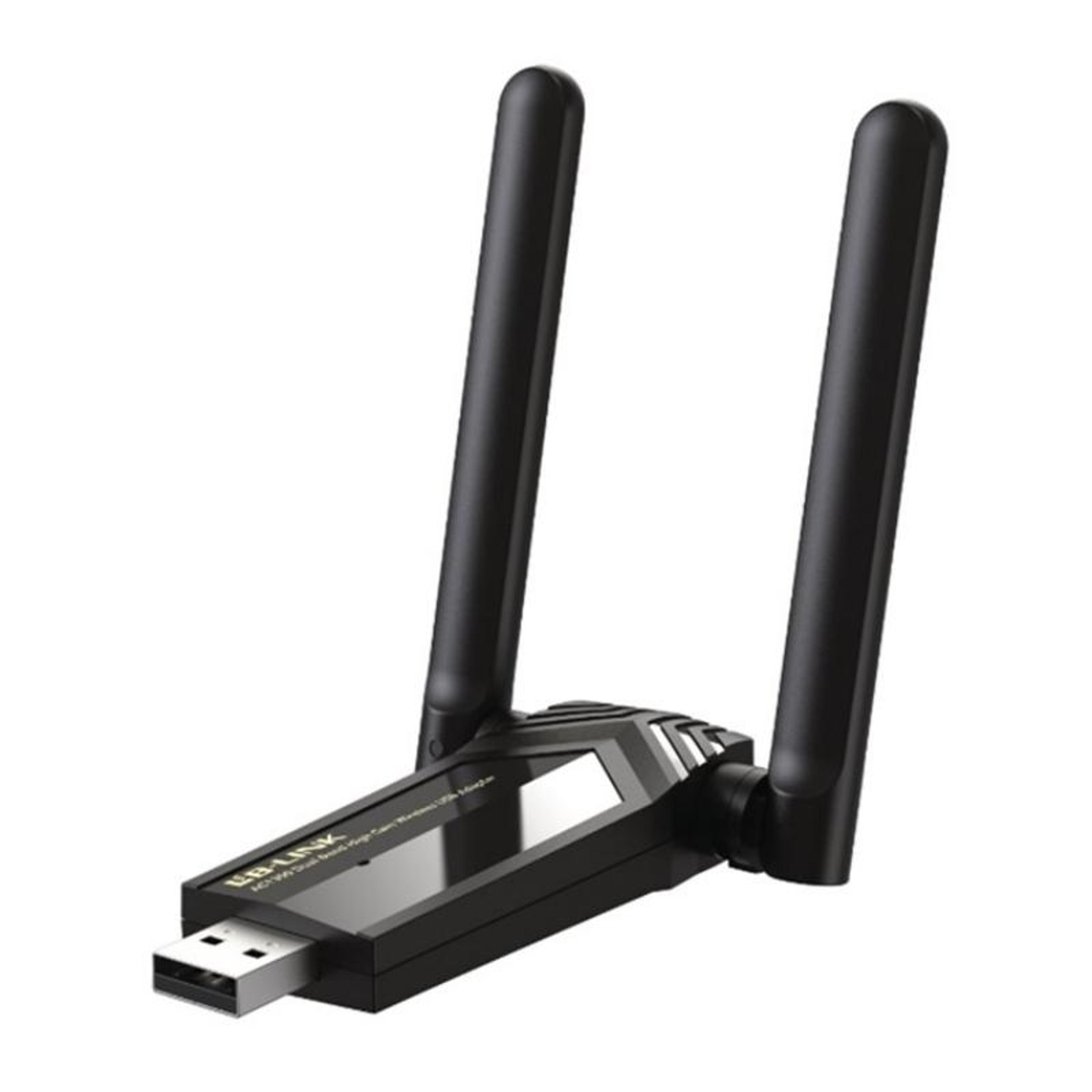 lb-link ac1300 dual band wifi adapter usb 3.0 wireless receiver with dual high-gain antennas