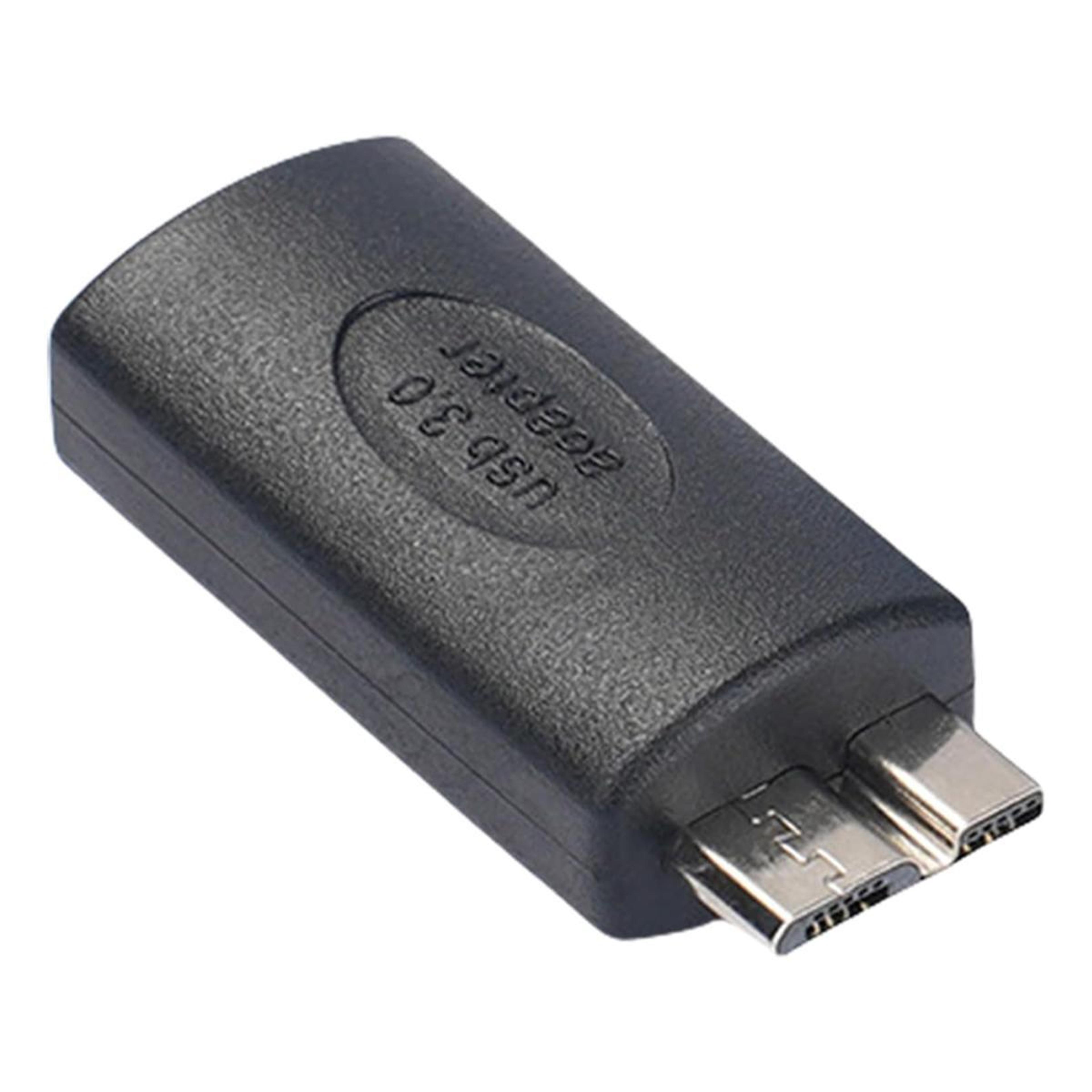 usb 3.0 usb c to micro usb adapter for external hard drives & fast charging devices