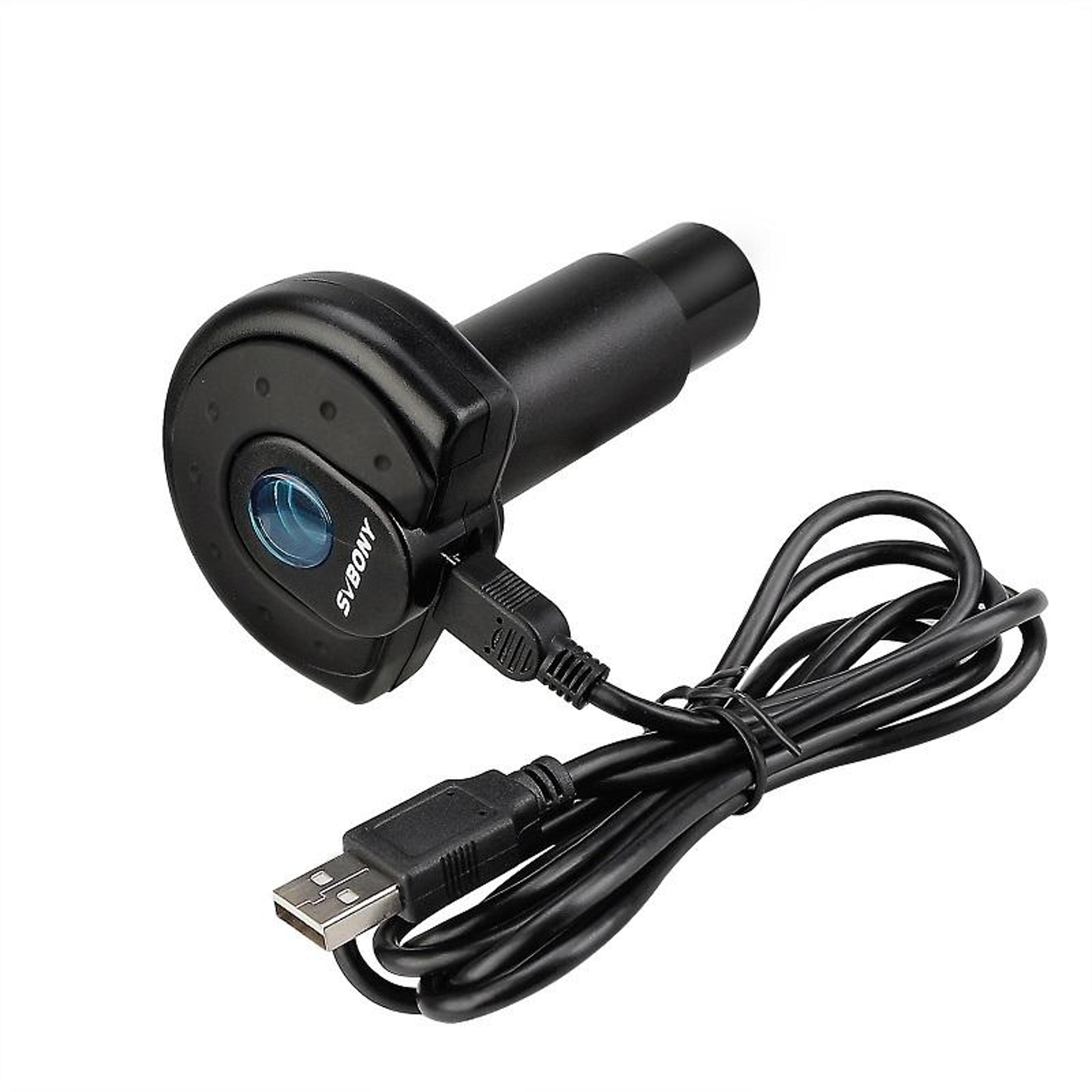 svbony sv189 digital microscope camera 1.3mp usb microscope camera for imaging & analysis