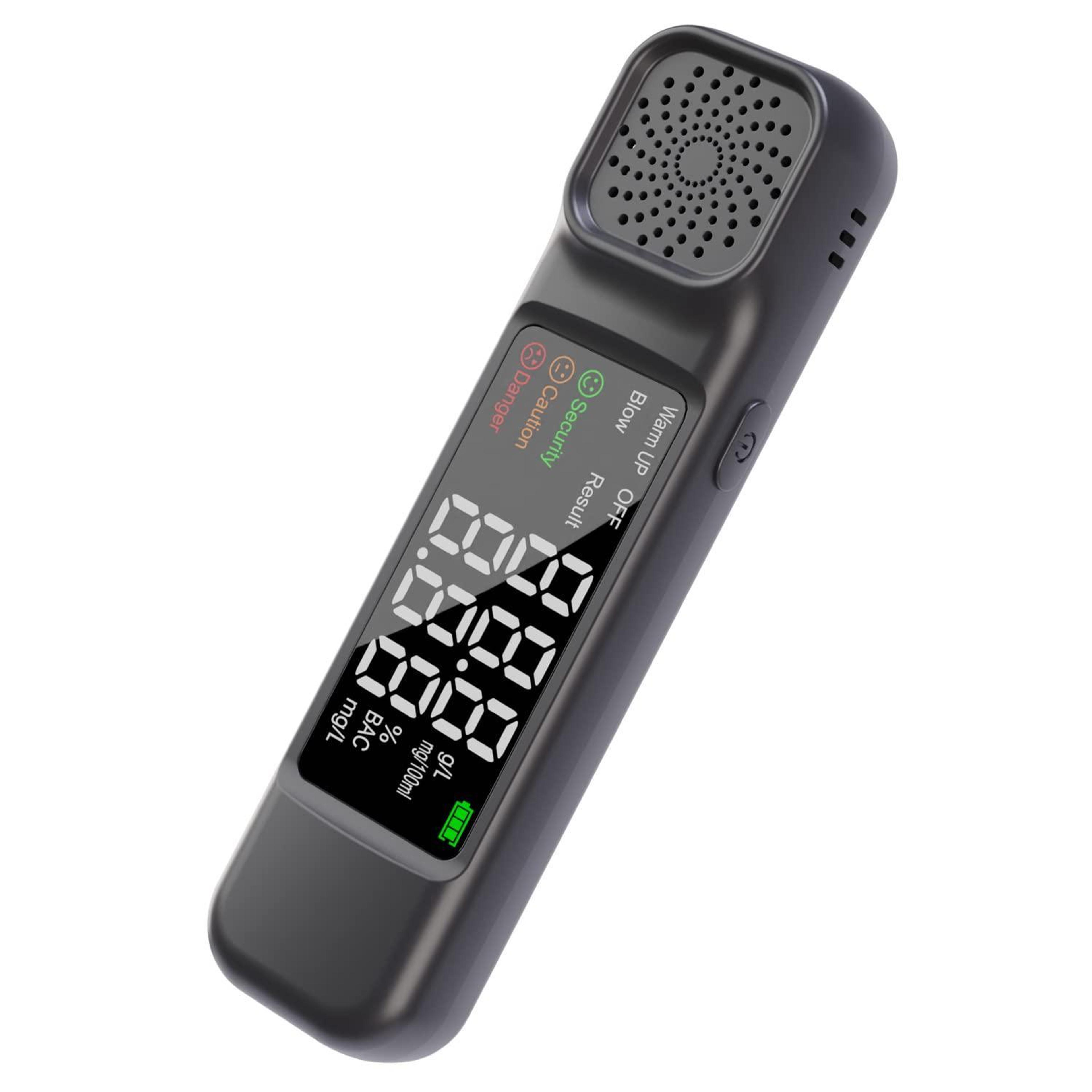 safedrive pro digital breath alcohol tester with led display & usb-c rechargeable breathalyzer