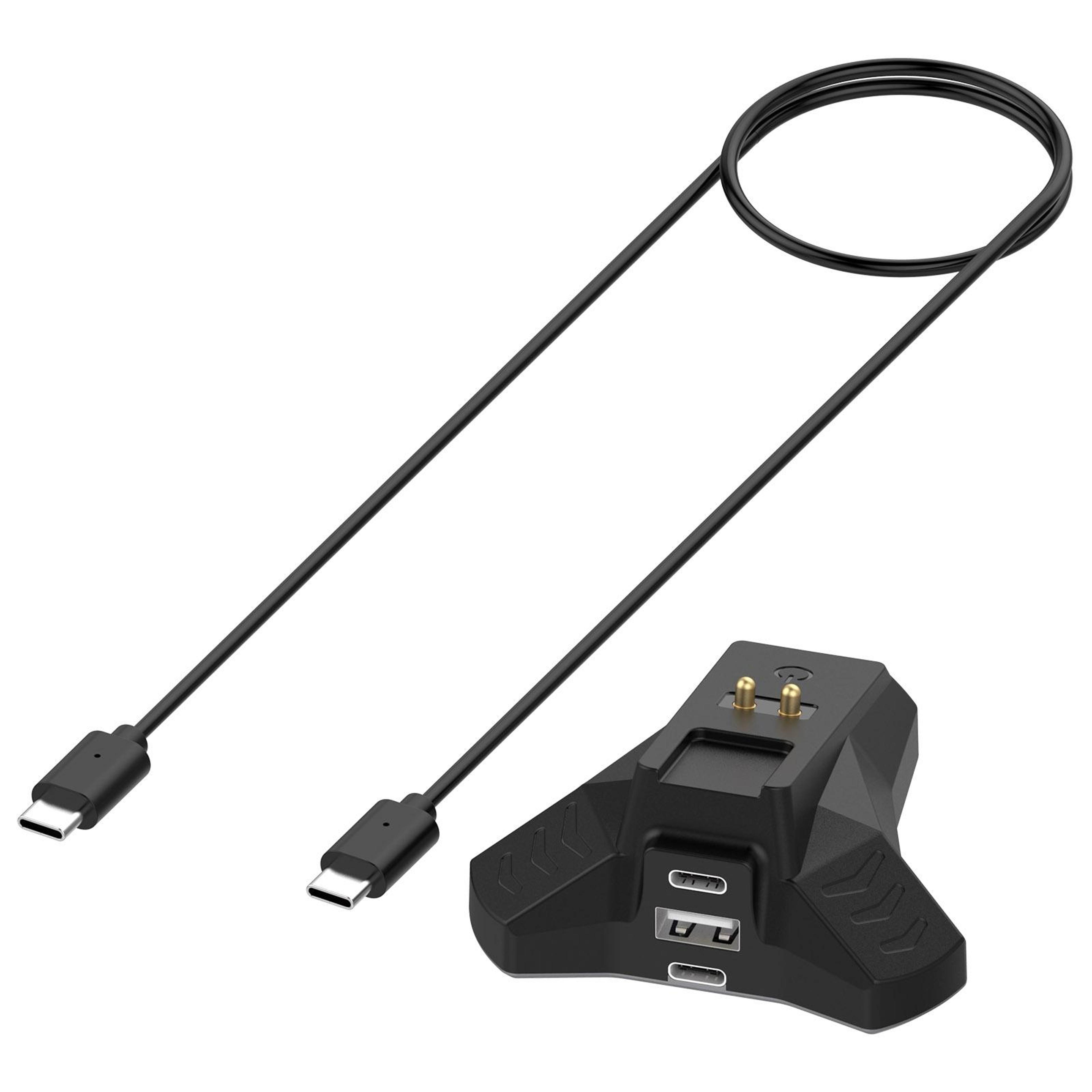 razer deathadder v2 pro wireless charging dock & mouse charger base with usb-c connectivity