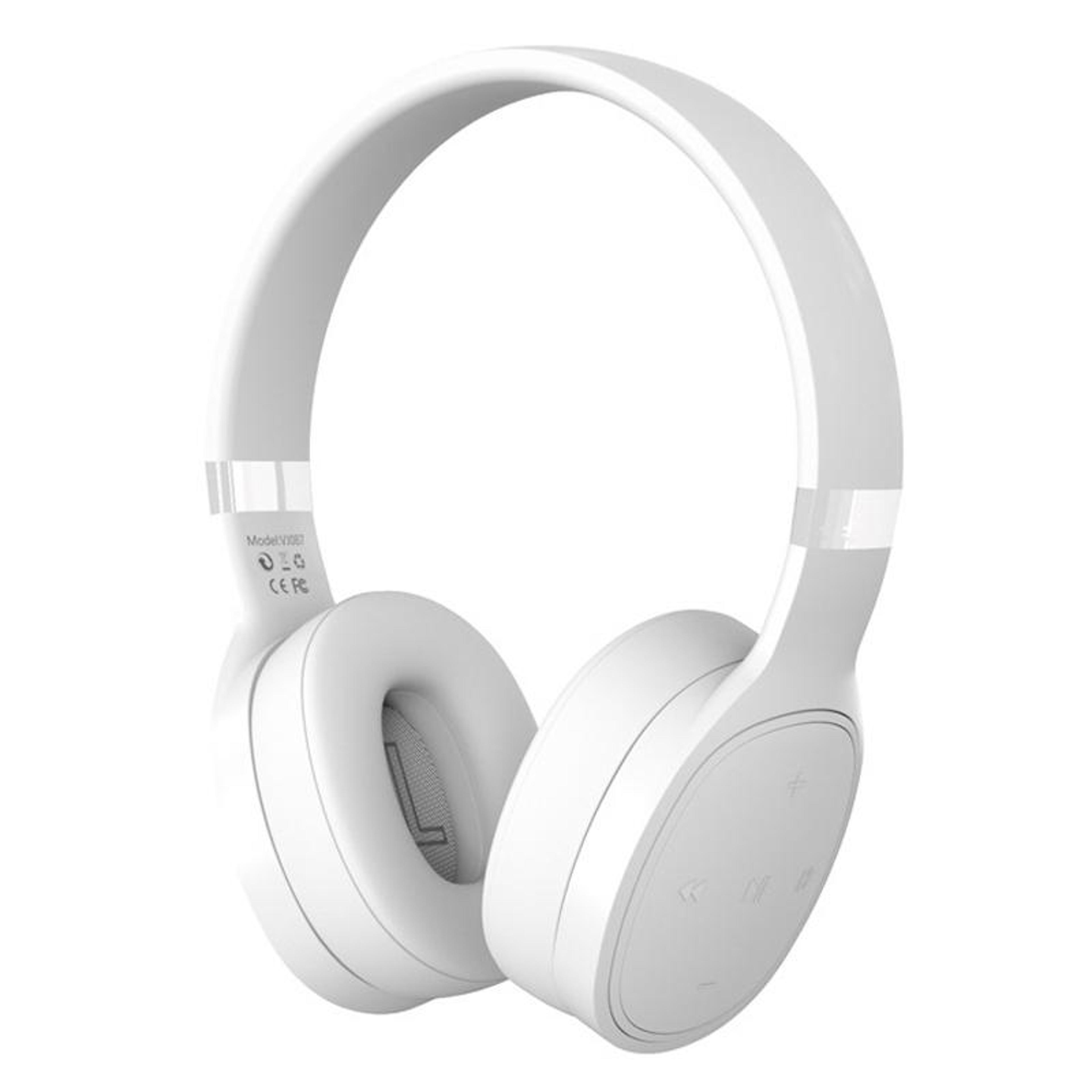 vj087 foldable bluetooth 5.0 wireless gaming headphones with deep bass & hd mic