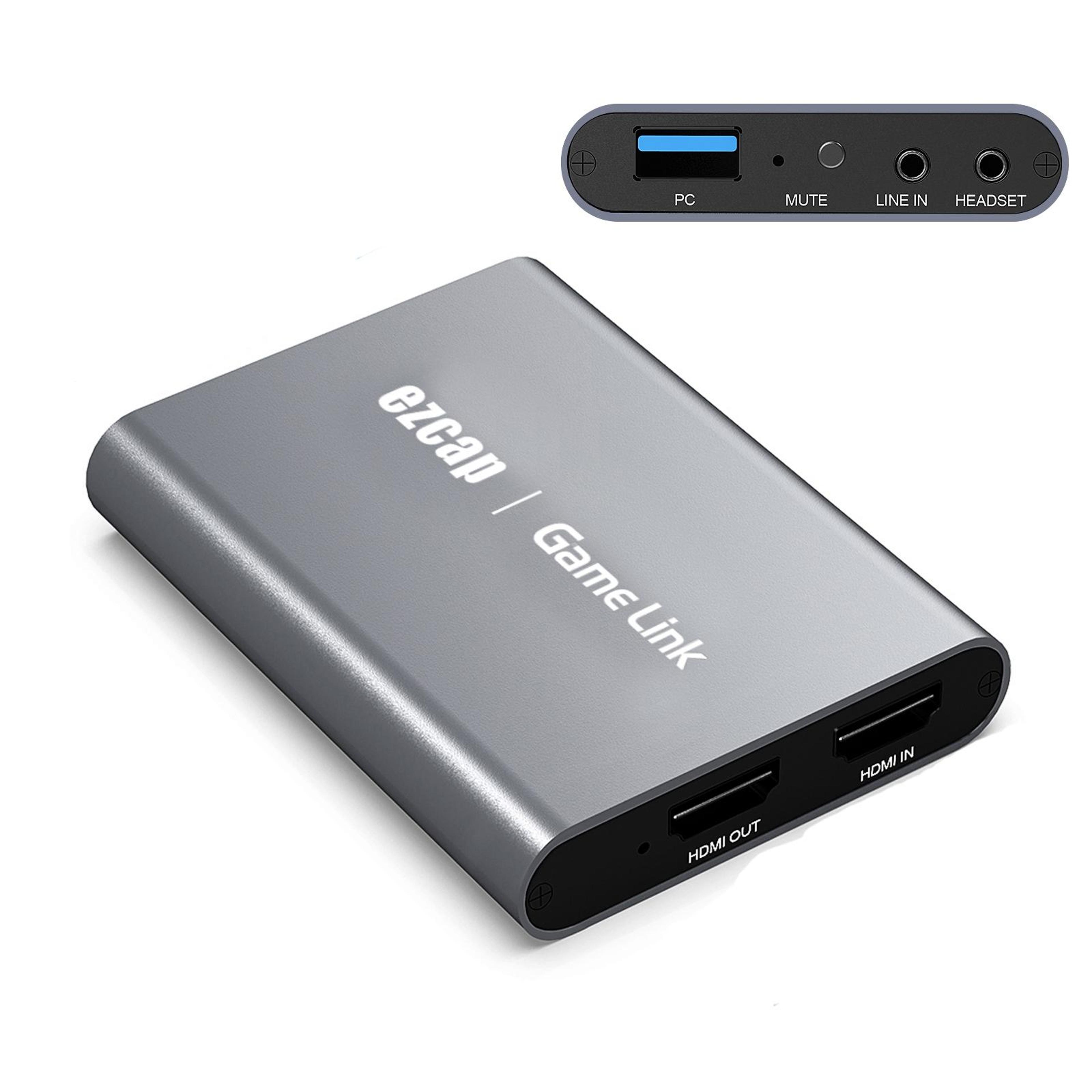 ezcap 311p 4k hdmi video capture card for streaming, gaming & 1080p60 recording