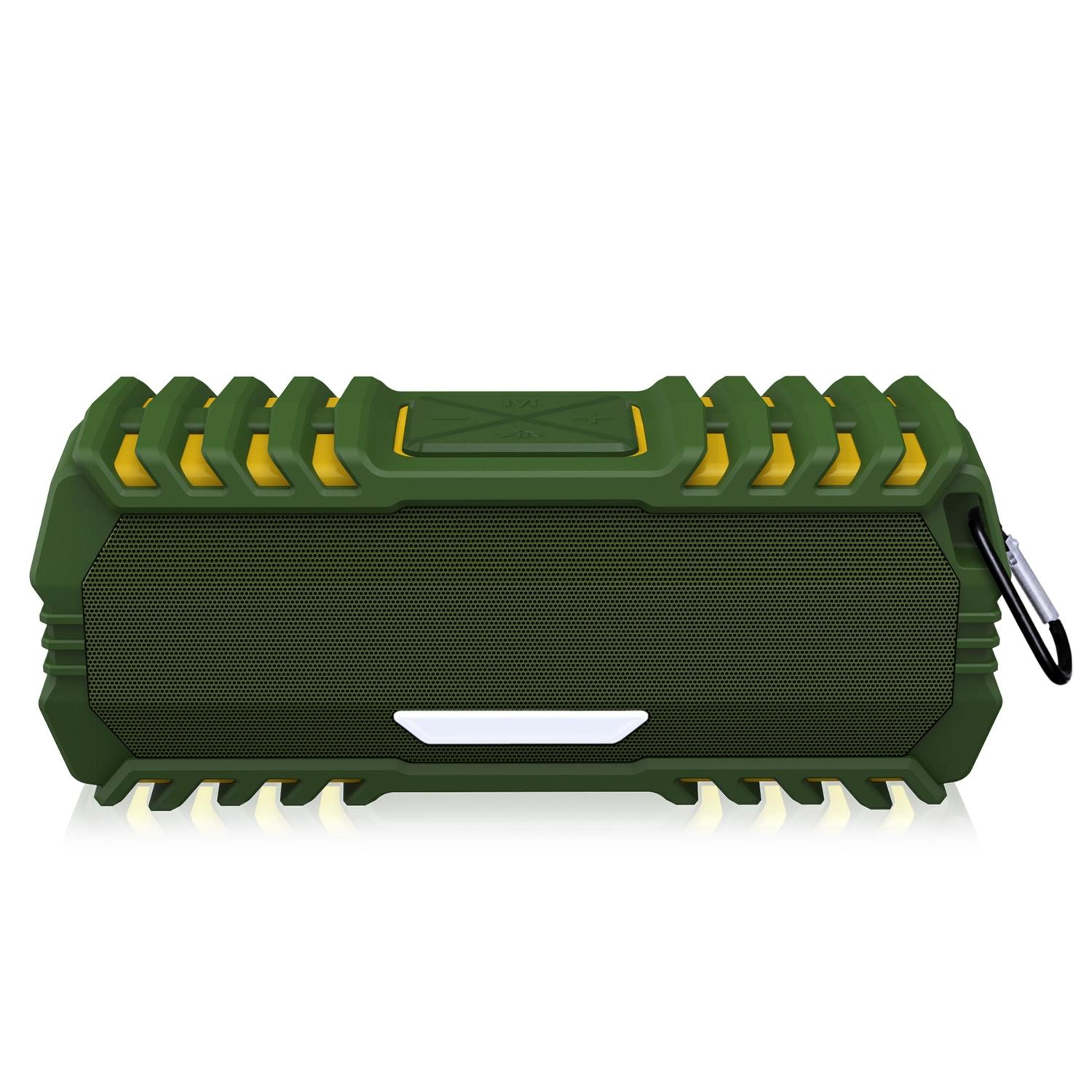 newrixing nr-5015 portable bluetooth speaker with fm radio, tf card & outdoor hook