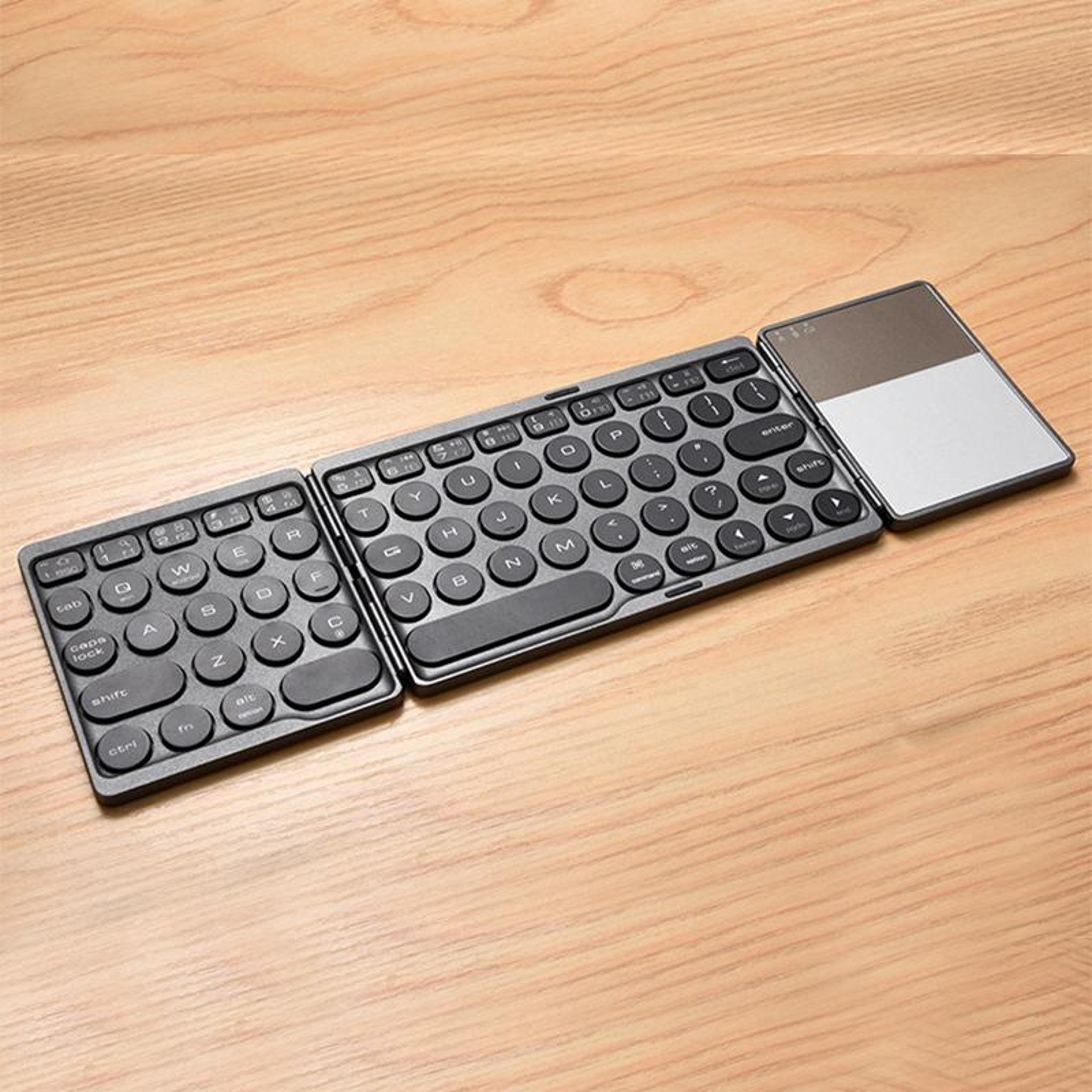 trifold pro wireless bluetooth keyboard with touchpad for android, ios & windows