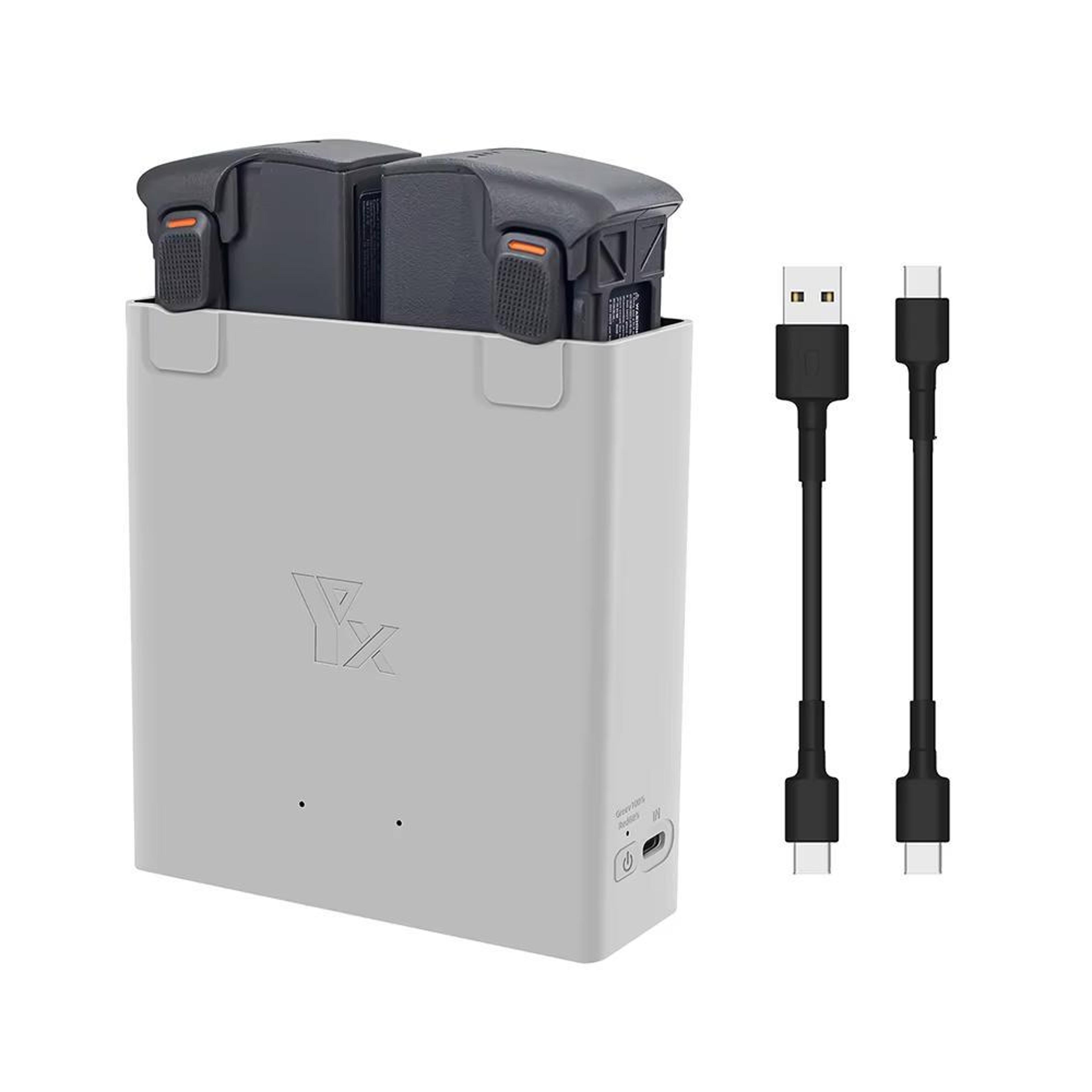 dji avata 2 dual battery charging hub & smart maintenance station 65w fast charger