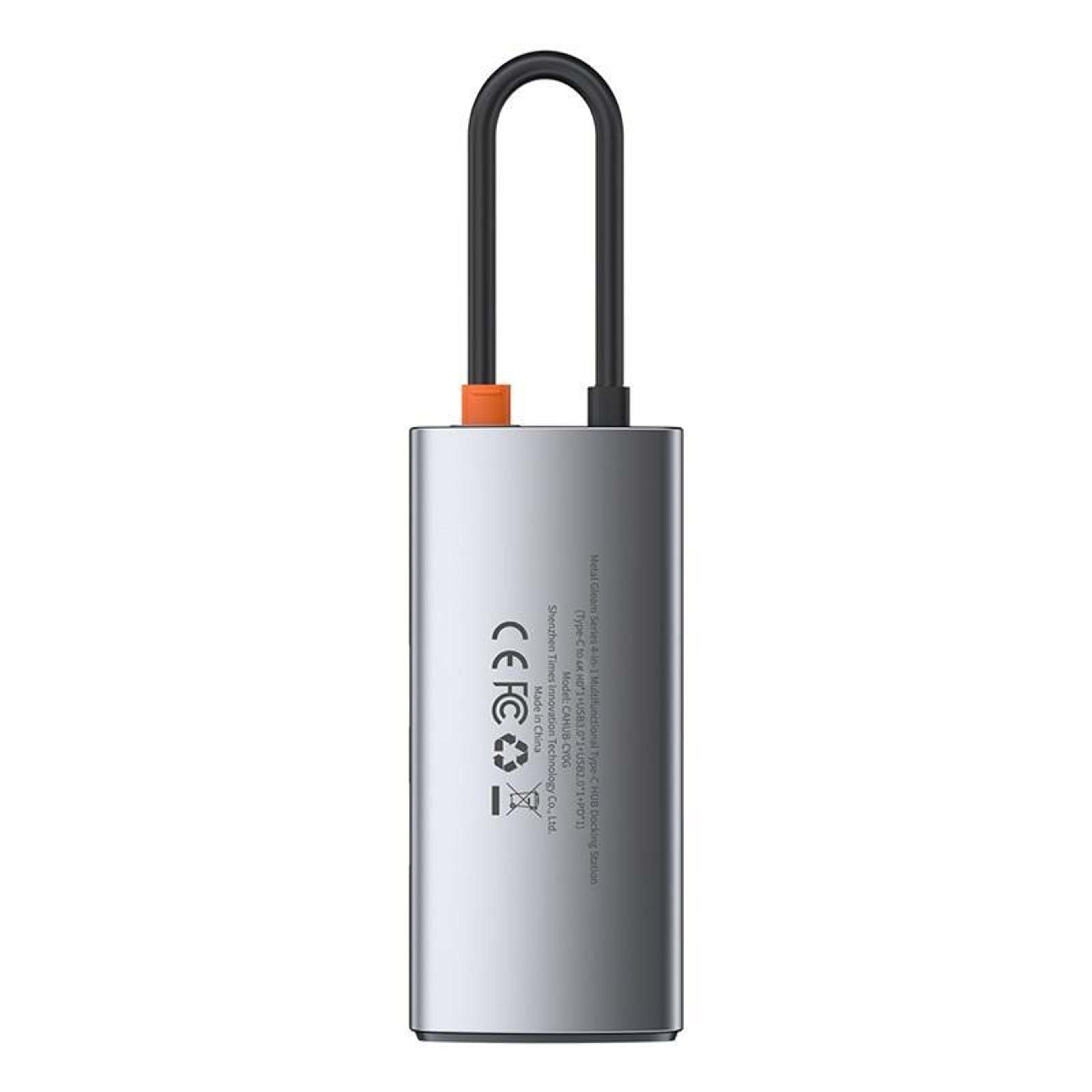 baseus 4-in-1 usb-c hub with 4k hdmi, pd fast charging & high-speed data transfer