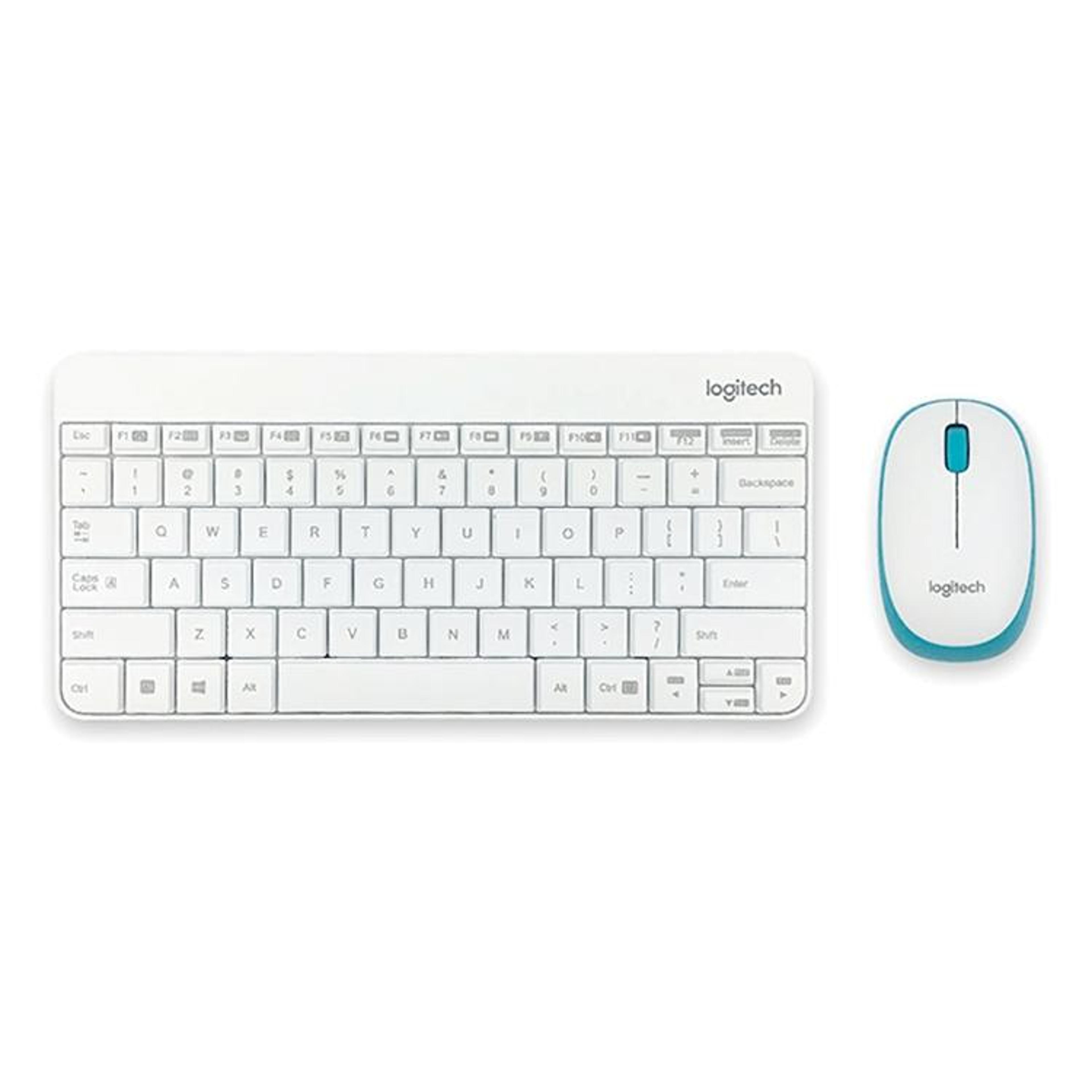 logitech mk245 nano wireless keyboard and mouse combo compact quiet typing set