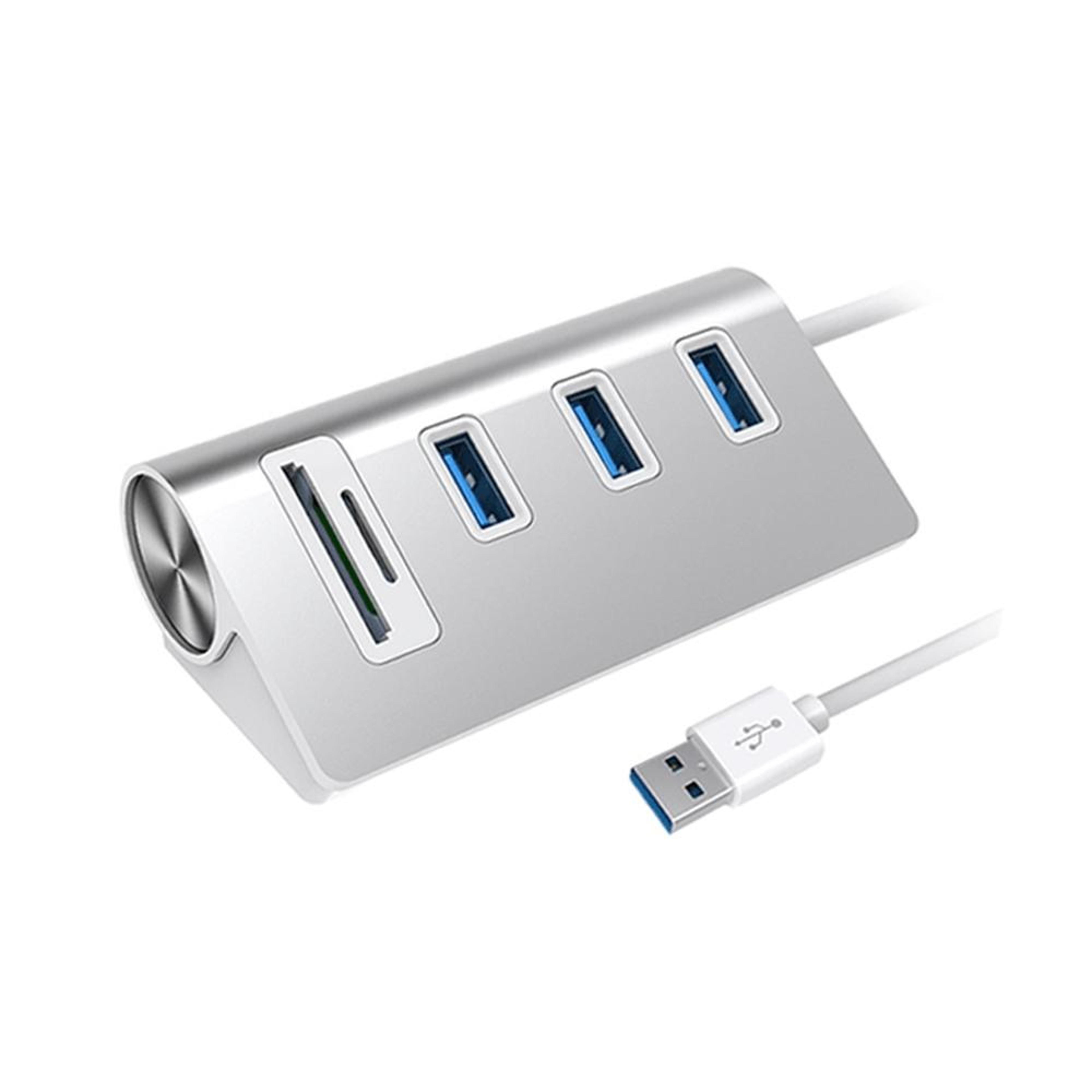 rocketek 5-in-1 usb 3.0 hub with sd tf card reader & triple usb ports