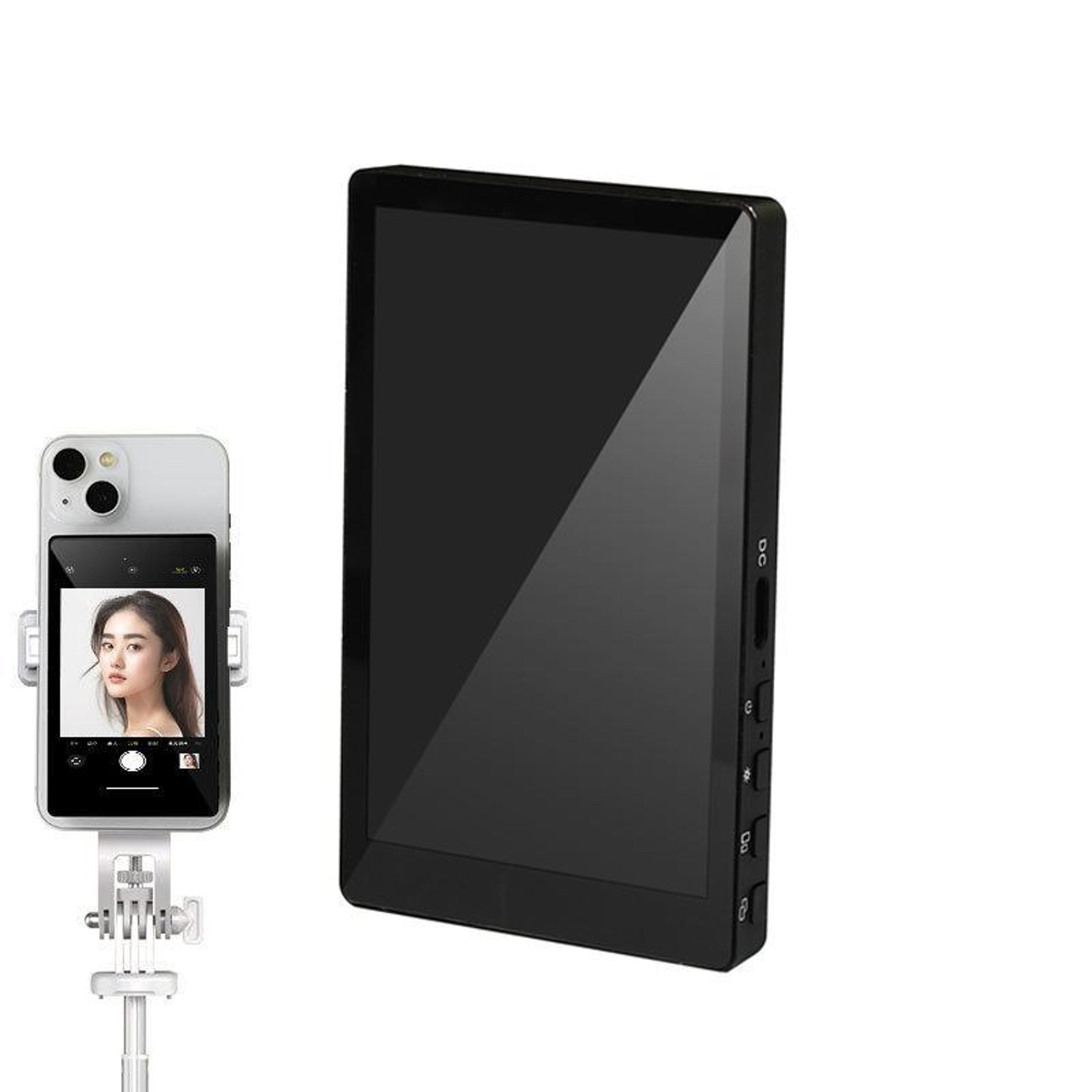 magsnap wireless selfie monitor screen for iphone & android with bluetooth remote