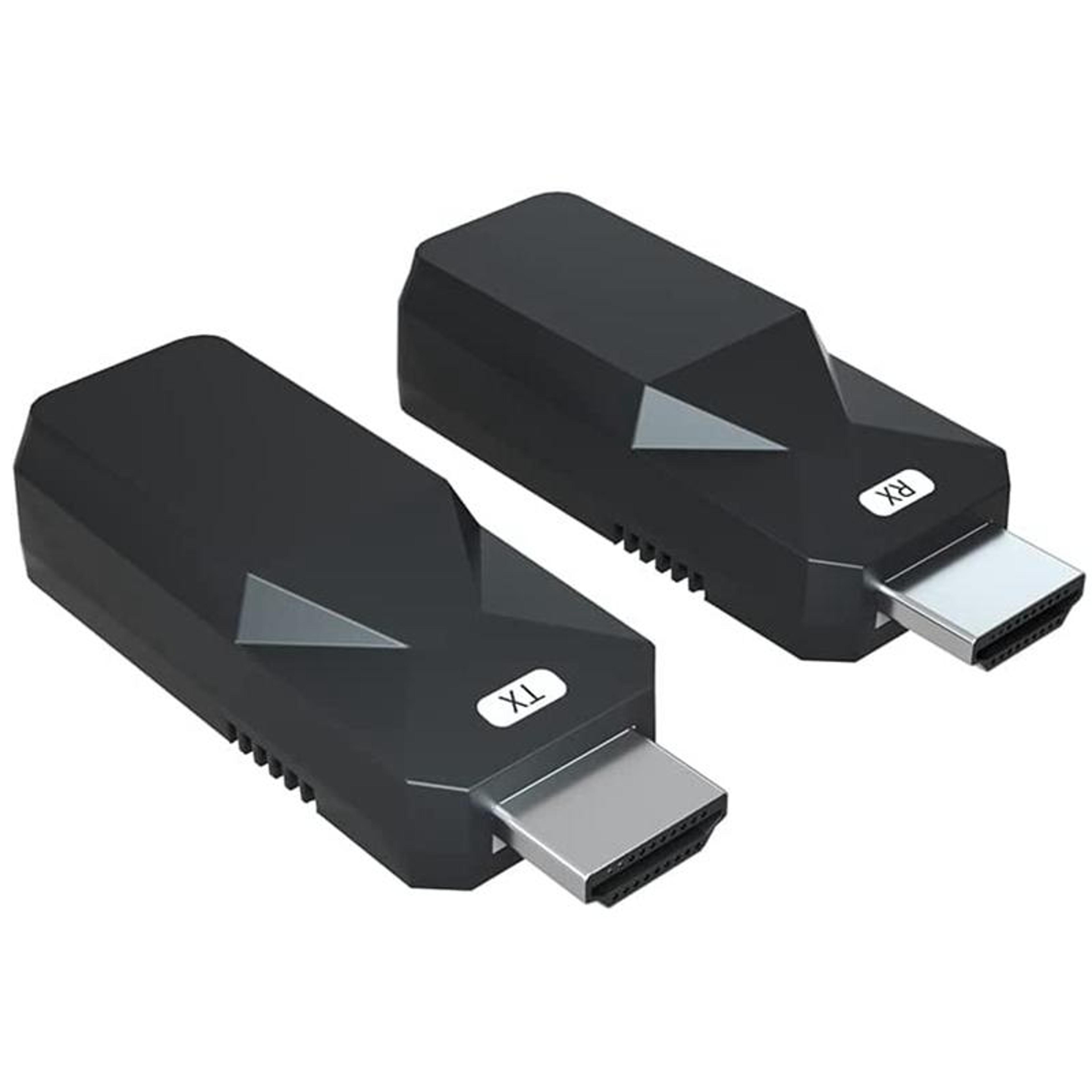 1080p hdmi extender over cat5/cat6 165ft long range audio video signal adapter