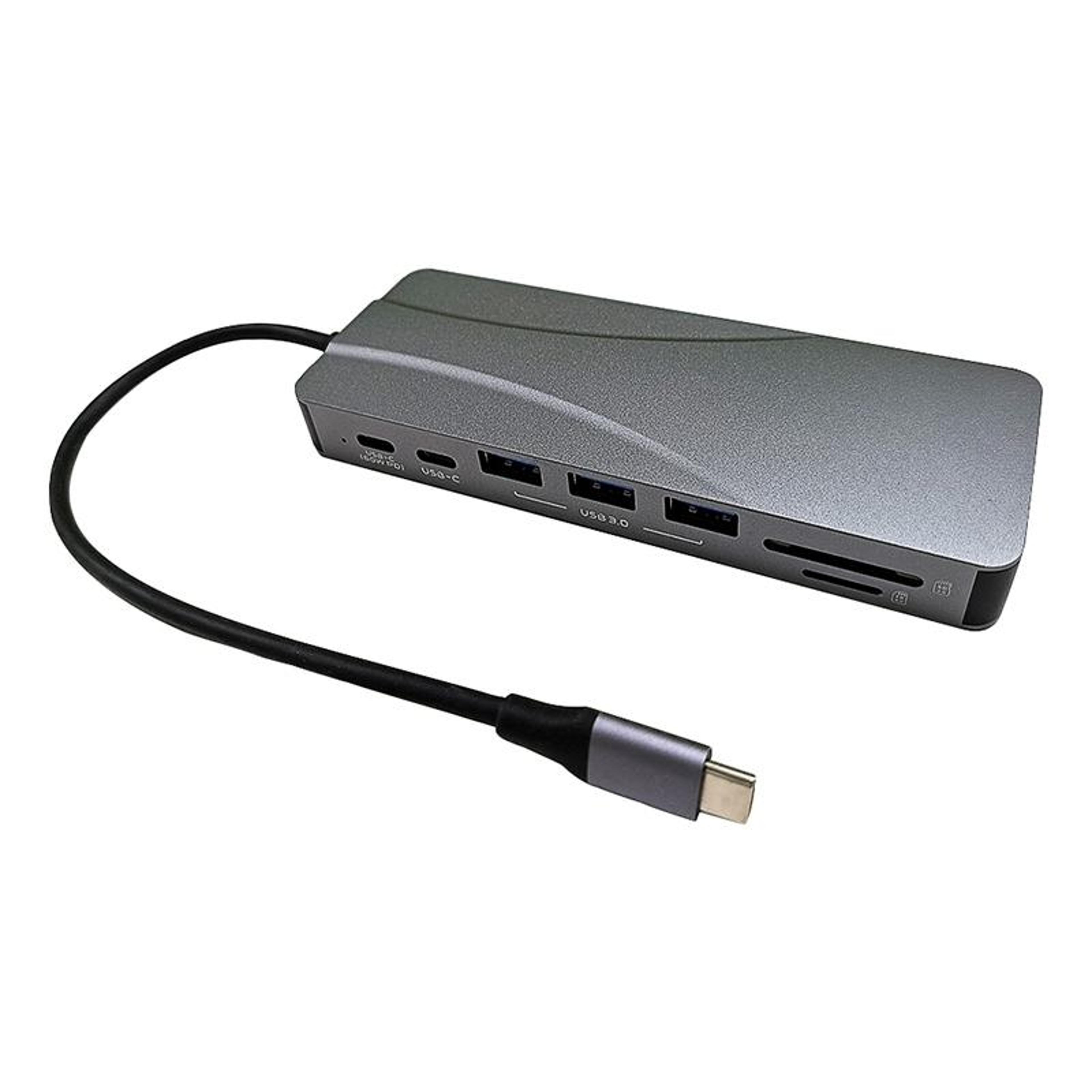 rocketek 14-in-1 usb c hub with 4k hdmi, displayport, 60w pd charging & ethernet