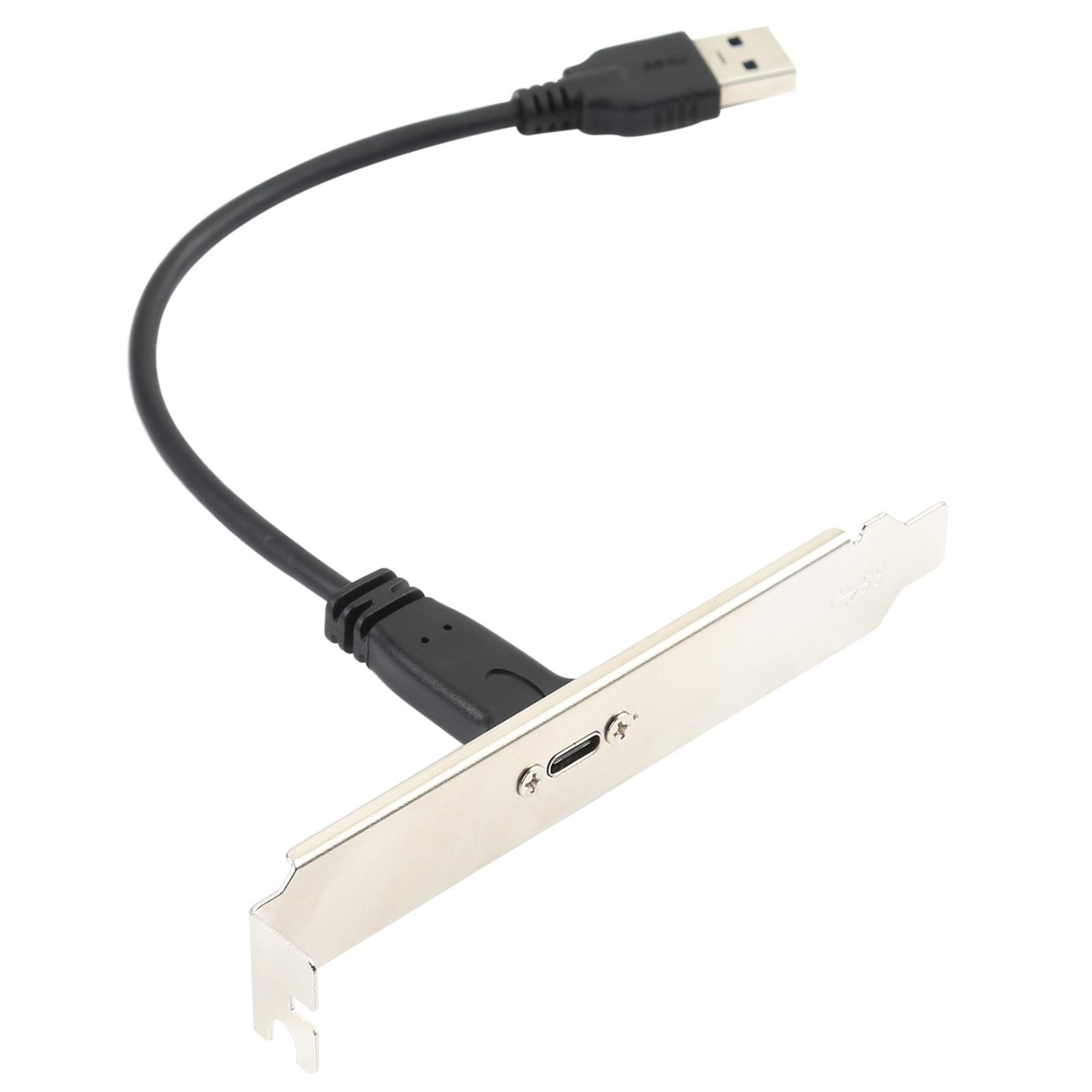 usb 3.0 type c front panel cable usb c motherboard header adapter with pci bracket