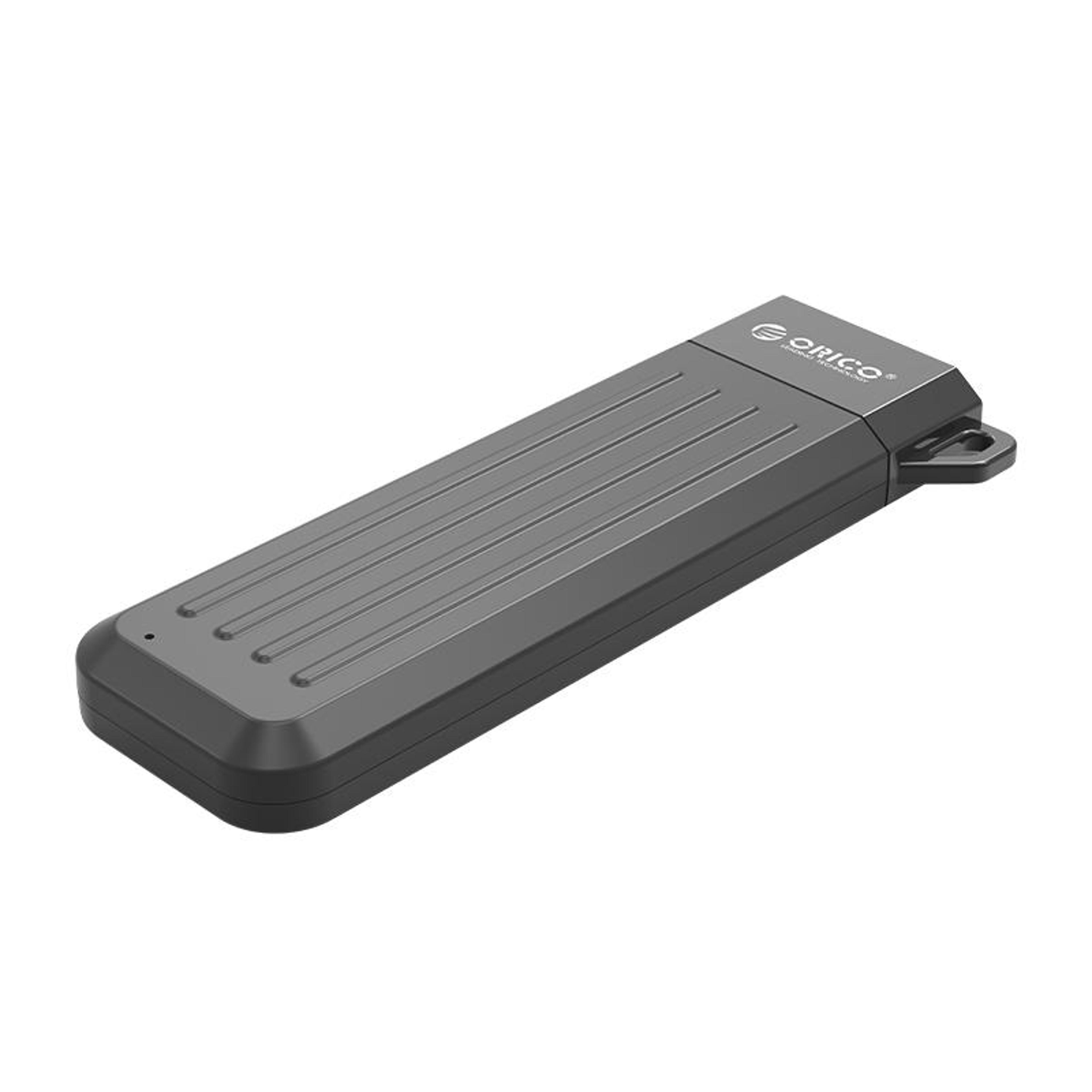 orico m.2 sata ssd enclosure usb type c 6gbps tool free external ssd case for 2230-2280 drives